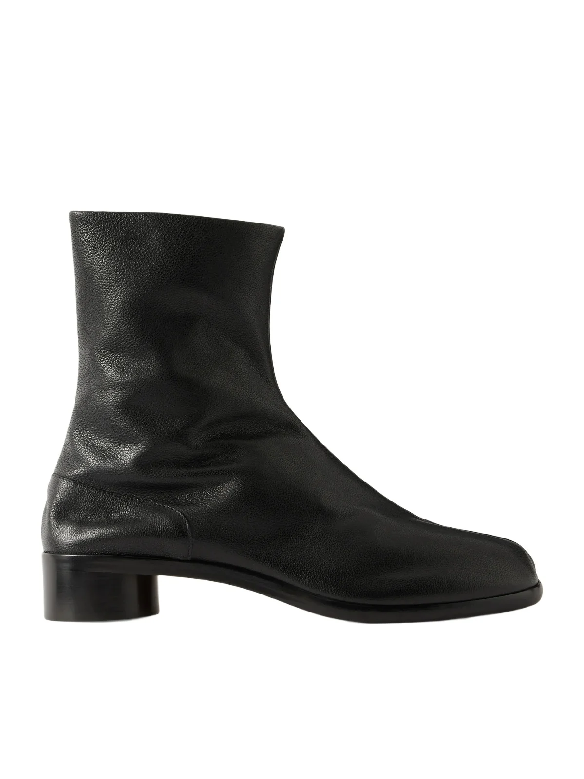 Maison Margiela Tabi Split-Toe Textured-Leather Ankle Boots - Men