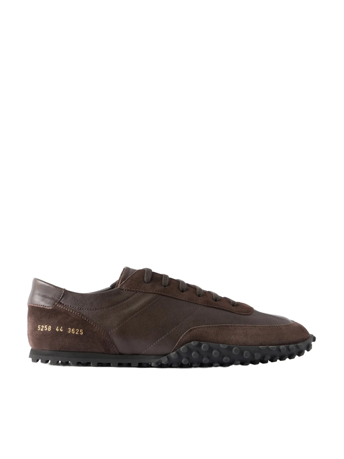 Suede-Trimmed Leather Sneakers - Men Suede-Trimmed Leather Sneakers - Men