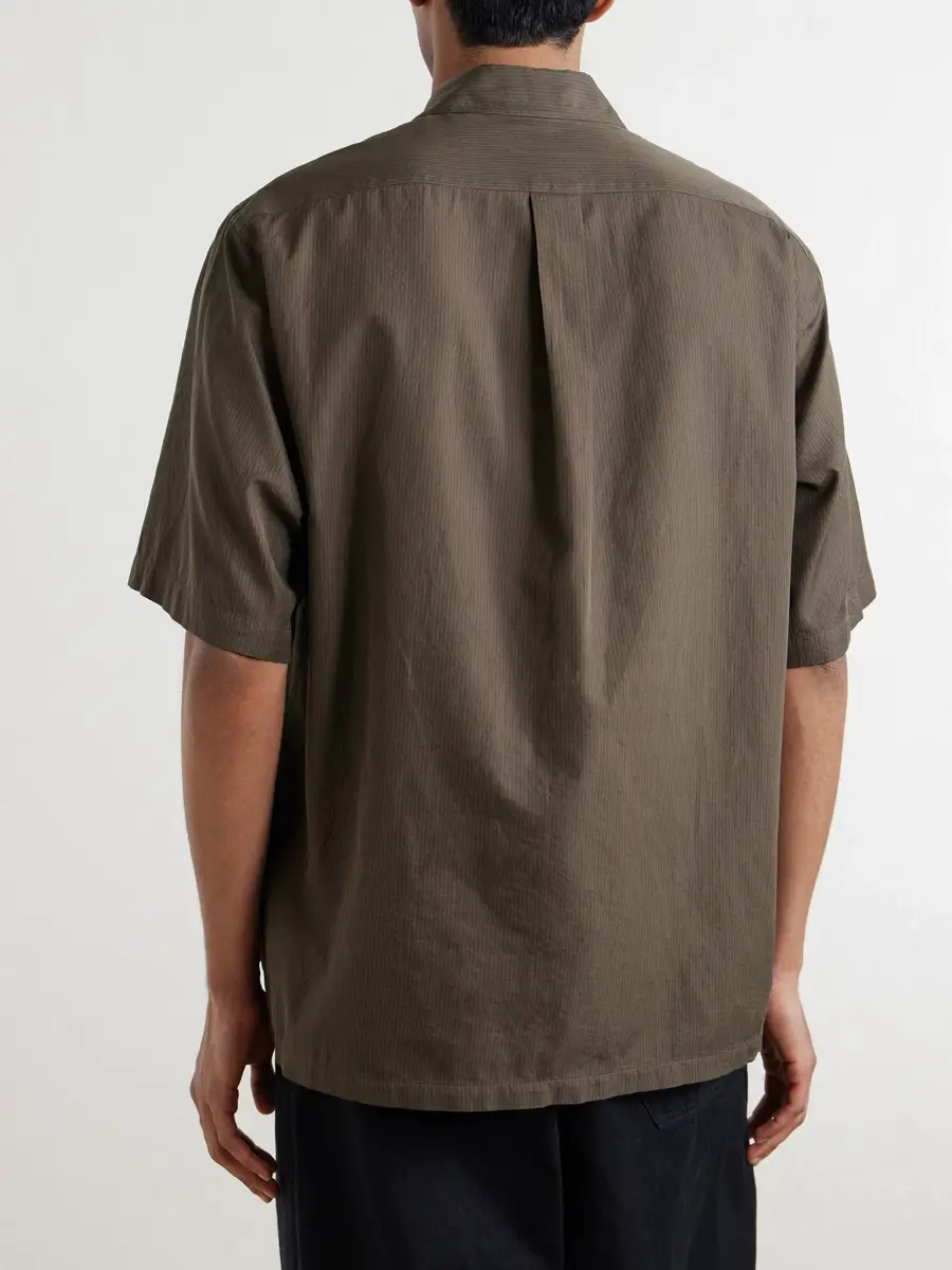Kaptain Sunshine Cotton and Silk-Blend Shirt - Men | Thumbnail 4