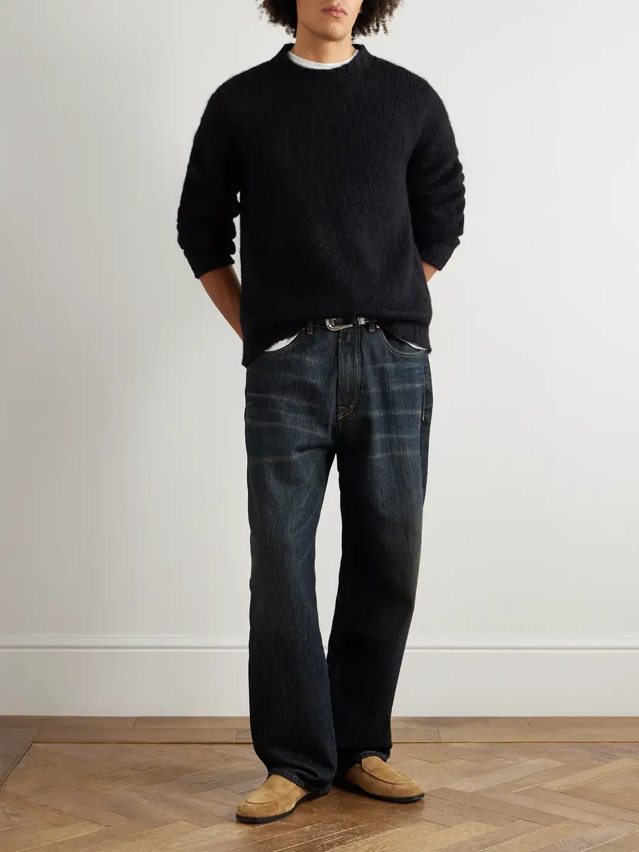 Monitaly Alpaguan Alpaca-Blend Sweater - Men | Thumbnail 2 Monitaly Alpaguan Alpaca-Blend Sweater - Men | Thumbnail 2