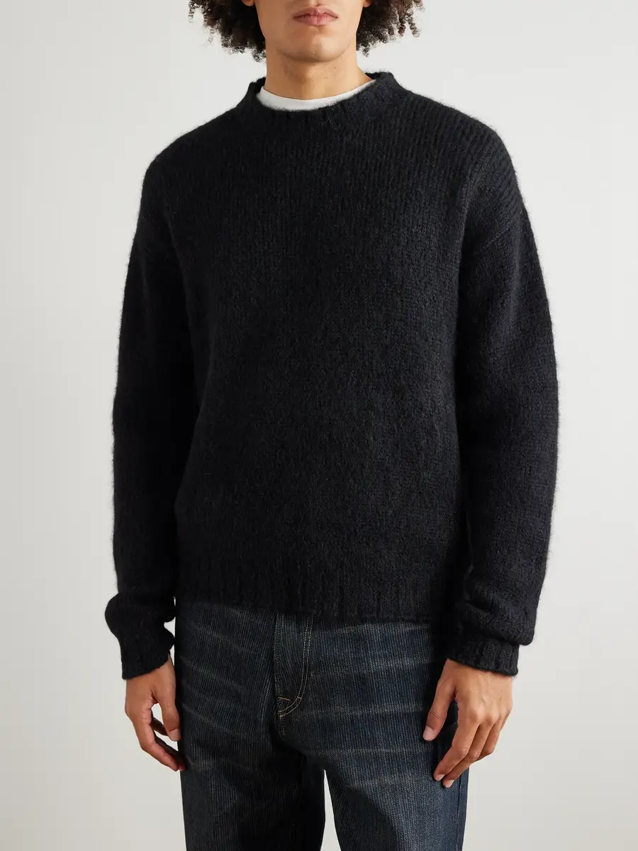 Monitaly Alpaguan Alpaca-Blend Sweater - Men | Thumbnail 3 Monitaly Alpaguan Alpaca-Blend Sweater - Men | Thumbnail 3