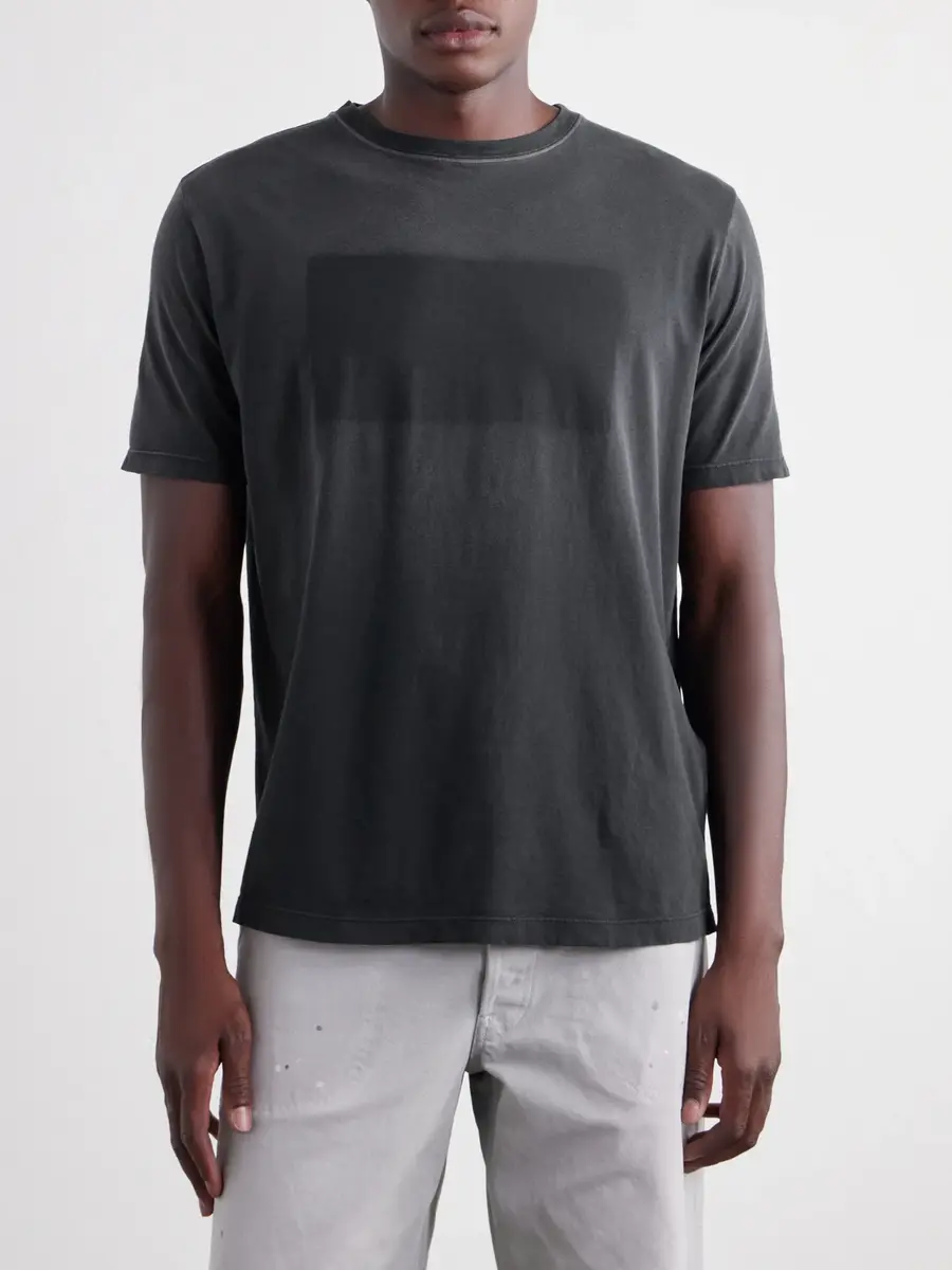 Maison Margiela Printed Cotton-Jersey T-Shirt - Men | Thumbnail 3