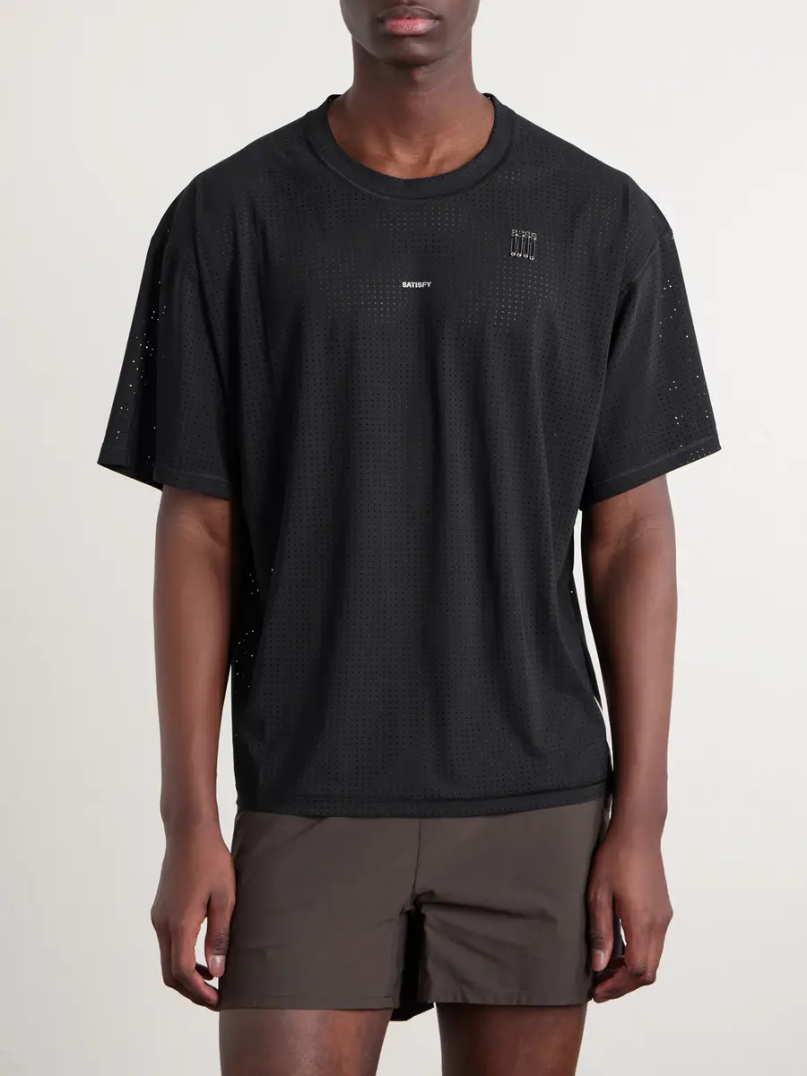 Satisfy Embellished Space-O™ Mesh T-shirt - Men | Thumbnail 3 Satisfy Embellished Space-O™ Mesh T-shirt - Men | Thumbnail 3
