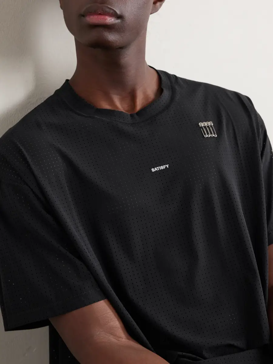 Satisfy Embellished Space-O™ Mesh T-shirt - Men | Thumbnail 5 Satisfy Embellished Space-O™ Mesh T-shirt - Men | Thumbnail 5