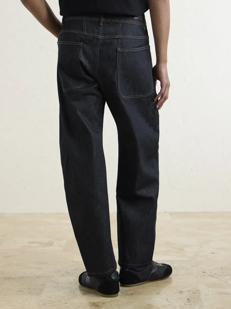 Lemaire Twisted Barrel-Leg Organic Jeans - Men | Thumbnail 4 Lemaire Twisted Barrel-Leg Organic Jeans - Men | Thumbnail 4