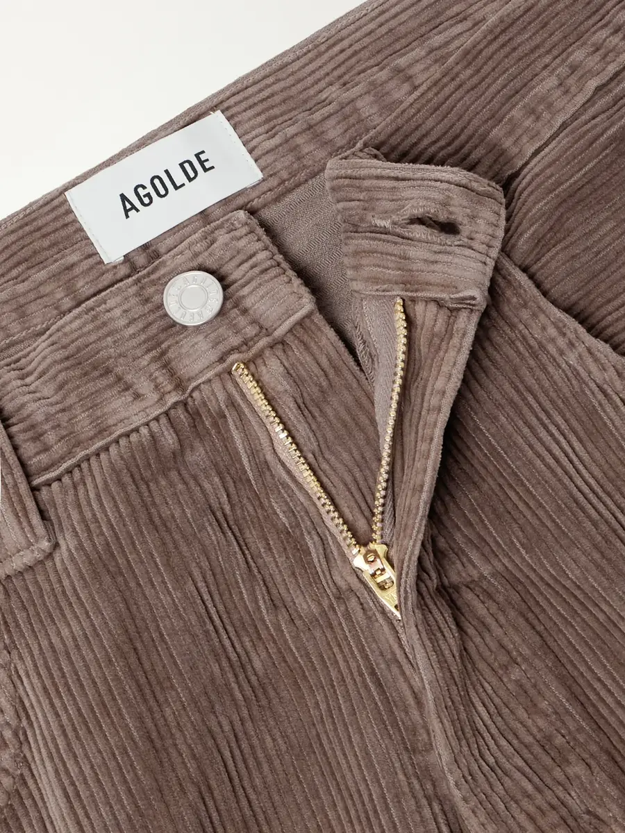 AGOLDE Fusion Straight-Leg Cotton-Corduroy Trousers - Men | Thumbnail 6