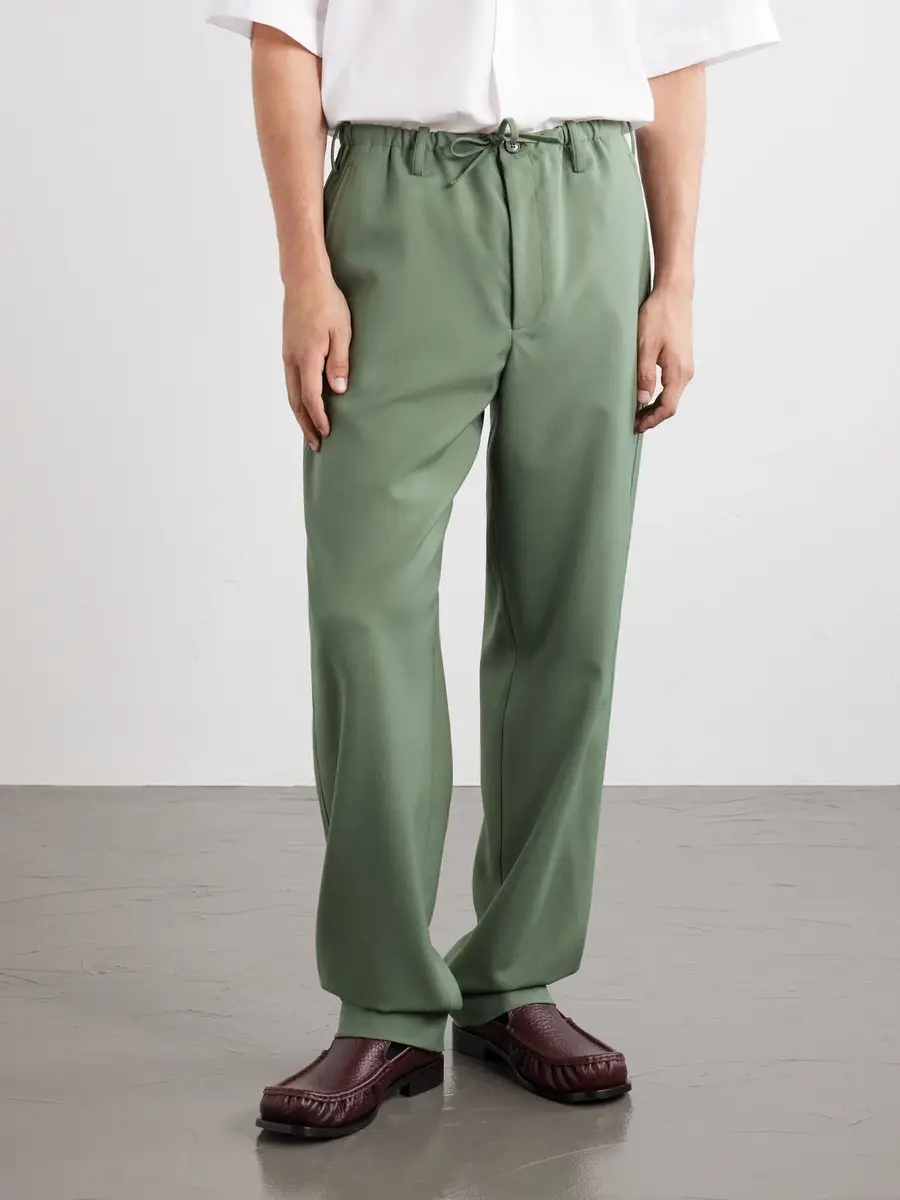 Dries Van Noten Penny Straight-Leg Wool Trousers - Men | Thumbnail 3 Dries Van Noten Penny Straight-Leg Wool Trousers - Men | Thumbnail 3