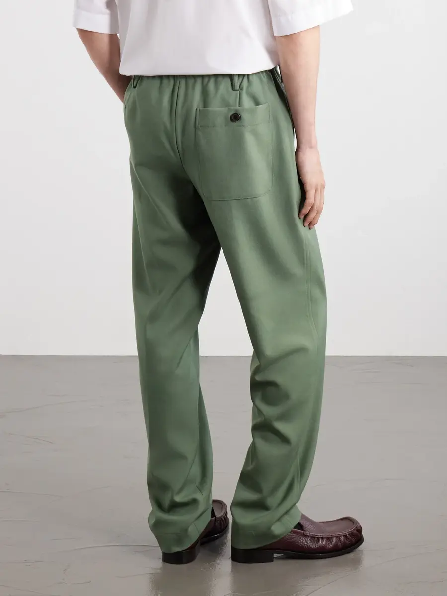 Dries Van Noten Penny Straight-Leg Wool Trousers - Men | Thumbnail 4 Dries Van Noten Penny Straight-Leg Wool Trousers - Men | Thumbnail 4