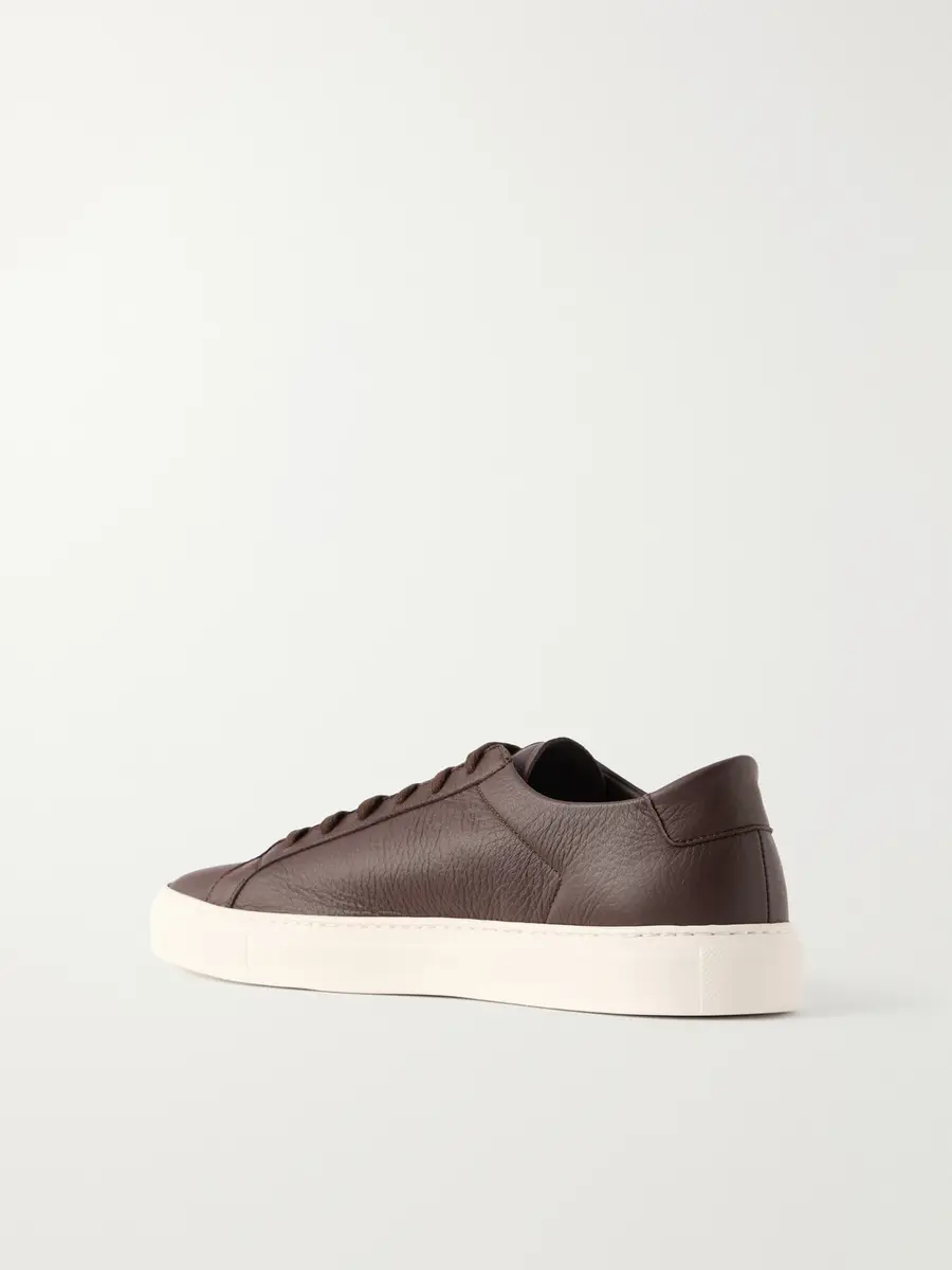 Common Projects Piuma Full-Grain Leather Sneakers - Men | Thumbnail 4