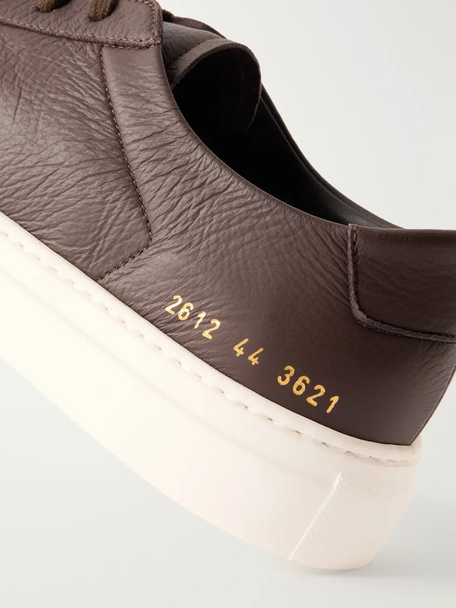 Common Projects Piuma Full-Grain Leather Sneakers - Men | Thumbnail 5