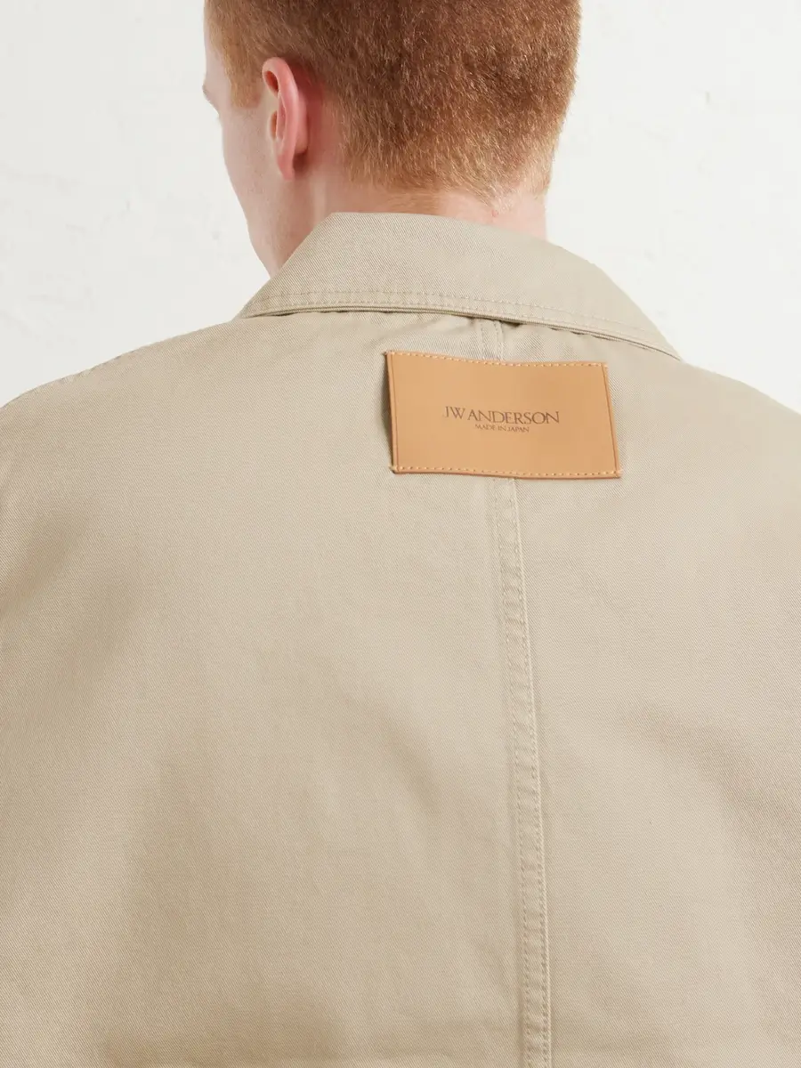 JW Anderson Logo-Embroidered Cotton-Twill Jacket - Men | Thumbnail 5 JW Anderson Logo-Embroidered Cotton-Twill Jacket - Men | Thumbnail 5