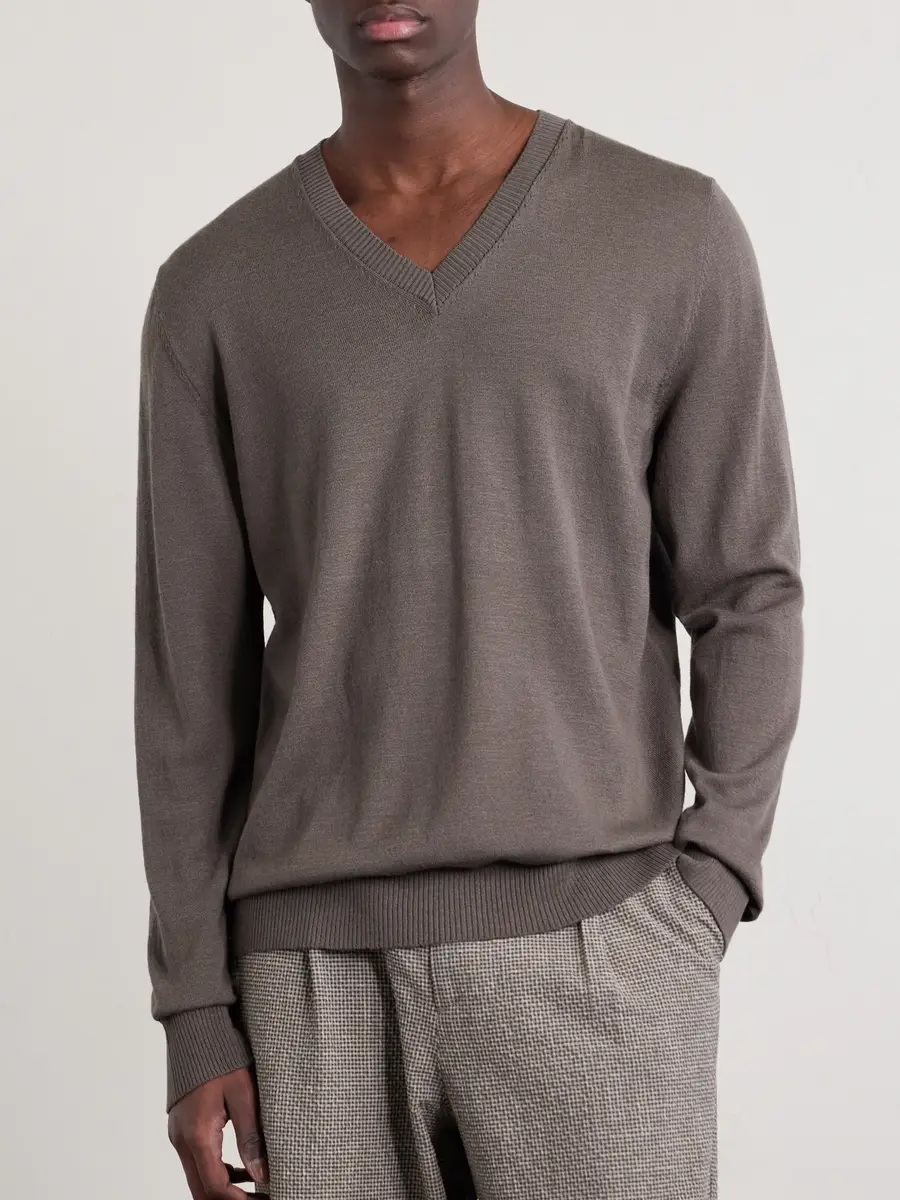 De Bonne Facture Saxophonist Wool Sweater - Men | Thumbnail 3 De Bonne Facture Saxophonist Wool Sweater - Men | Thumbnail 3