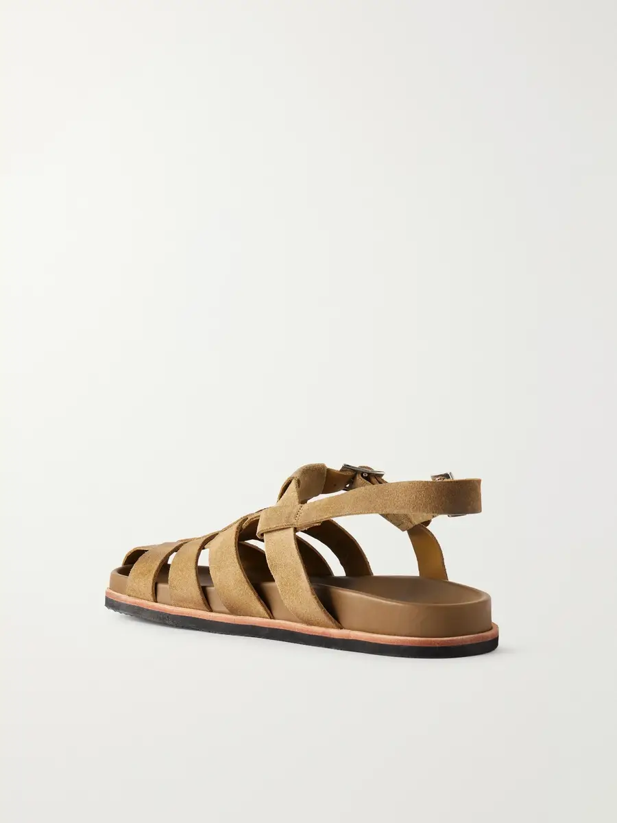 Grenson Quinton Suede Fisherman Sandals - Men | Thumbnail 3 Grenson Quinton Suede Fisherman Sandals - Men | Thumbnail 3