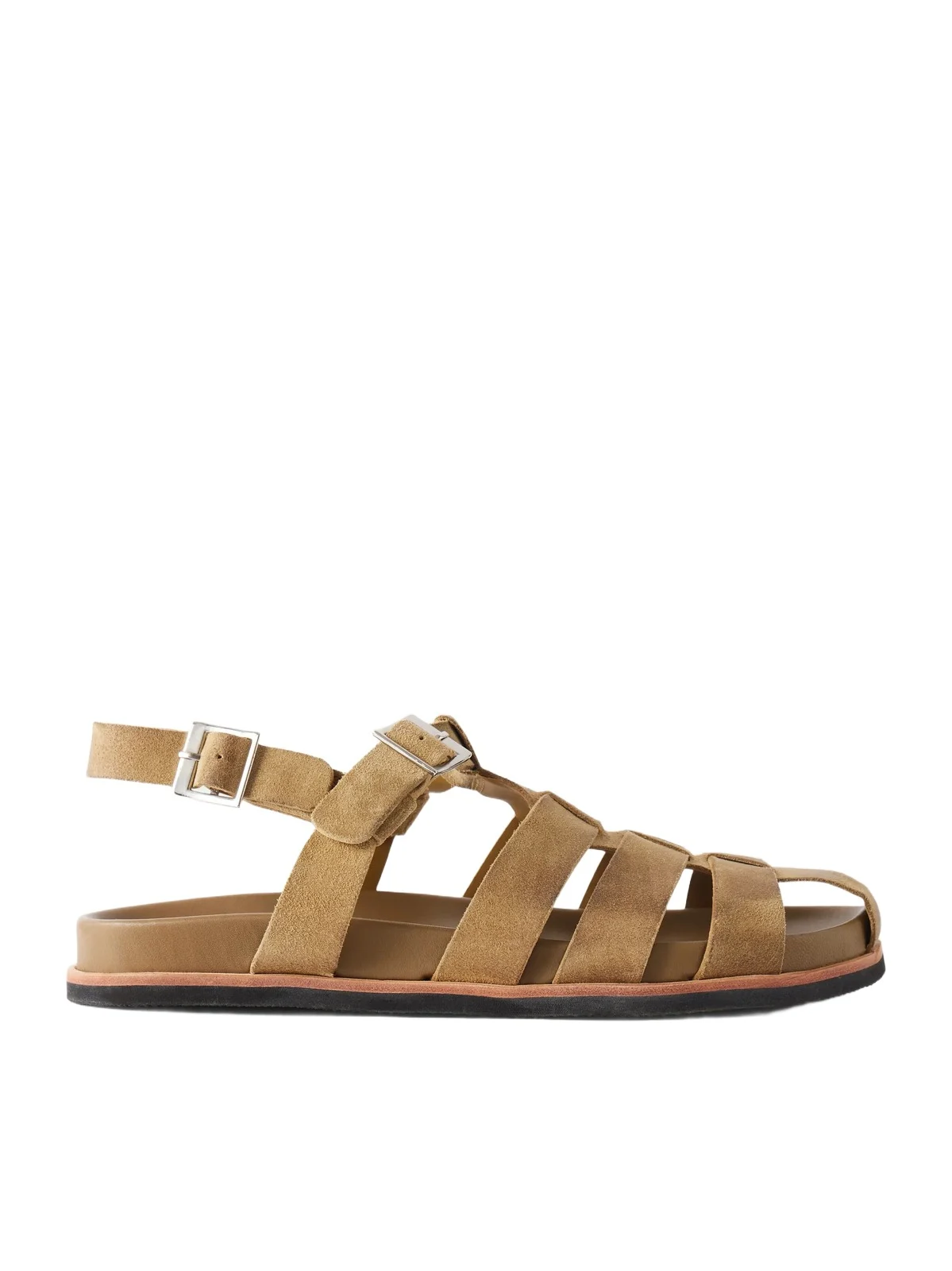 Grenson Quinton Suede Fisherman Sandals - Men