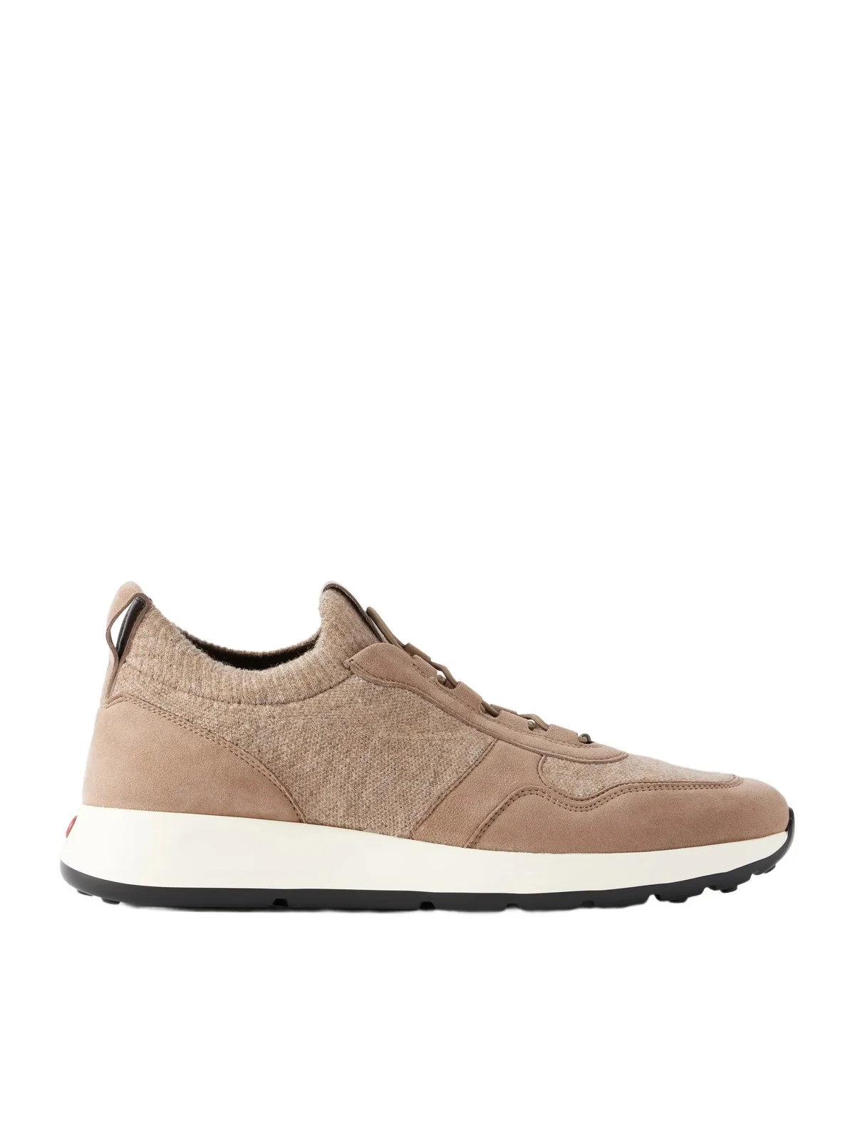 Tod's Suede-Trimmed Wool-Knit Sneakers - Men
