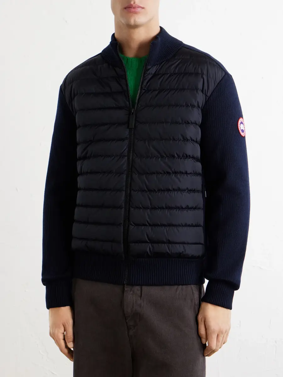 Canada Goose HyBridge® Slim-Fit Merino Wool and Quilted Shell Down Jacket - Men | Thumbnail 3 Canada Goose HyBridge® Slim-Fit Merino Wool and Quilted Shell Down Jacket - Men | Thumbnail 3