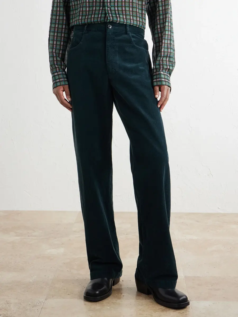 Dries Van Noten Straight-Leg Cotton-Corduroy Trousers - Men | Thumbnail 3 Dries Van Noten Straight-Leg Cotton-Corduroy Trousers - Men | Thumbnail 3