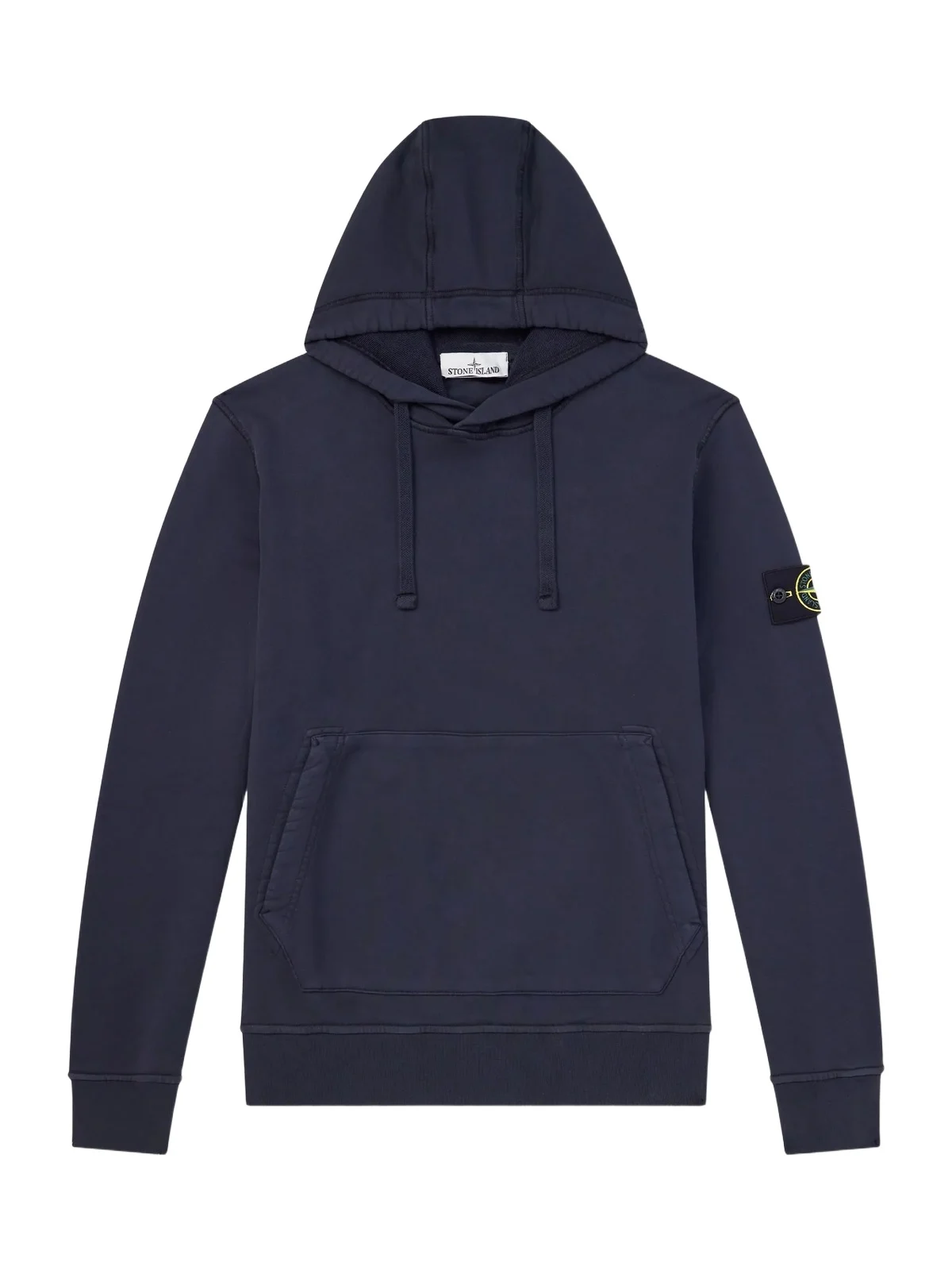 Garment-Dyed Organic Cotton-Fleece Hoodie - Men