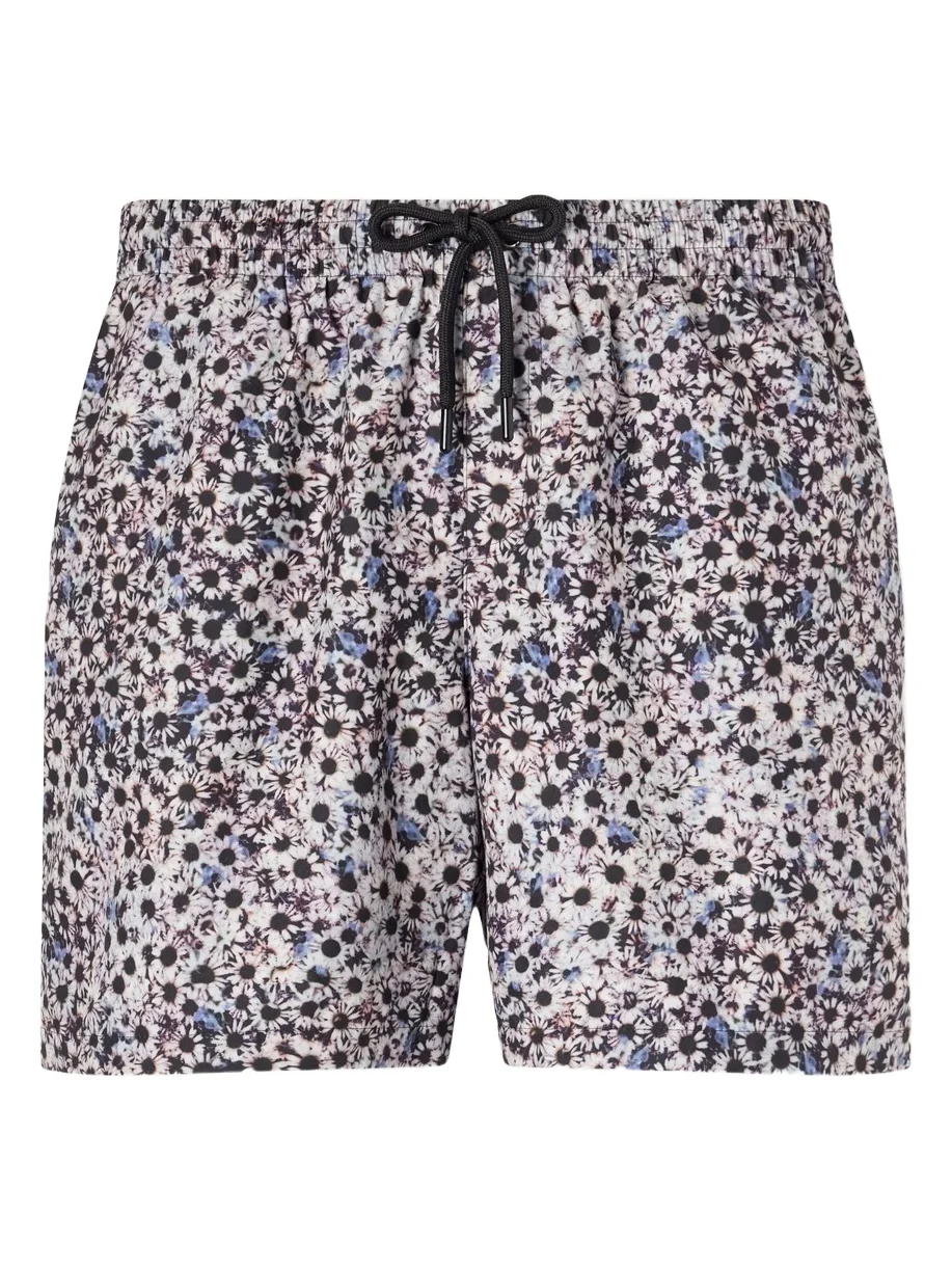 Dries Van Noten Phibbs Straight-Leg Mid-Length Printed Swim Shorts - Men