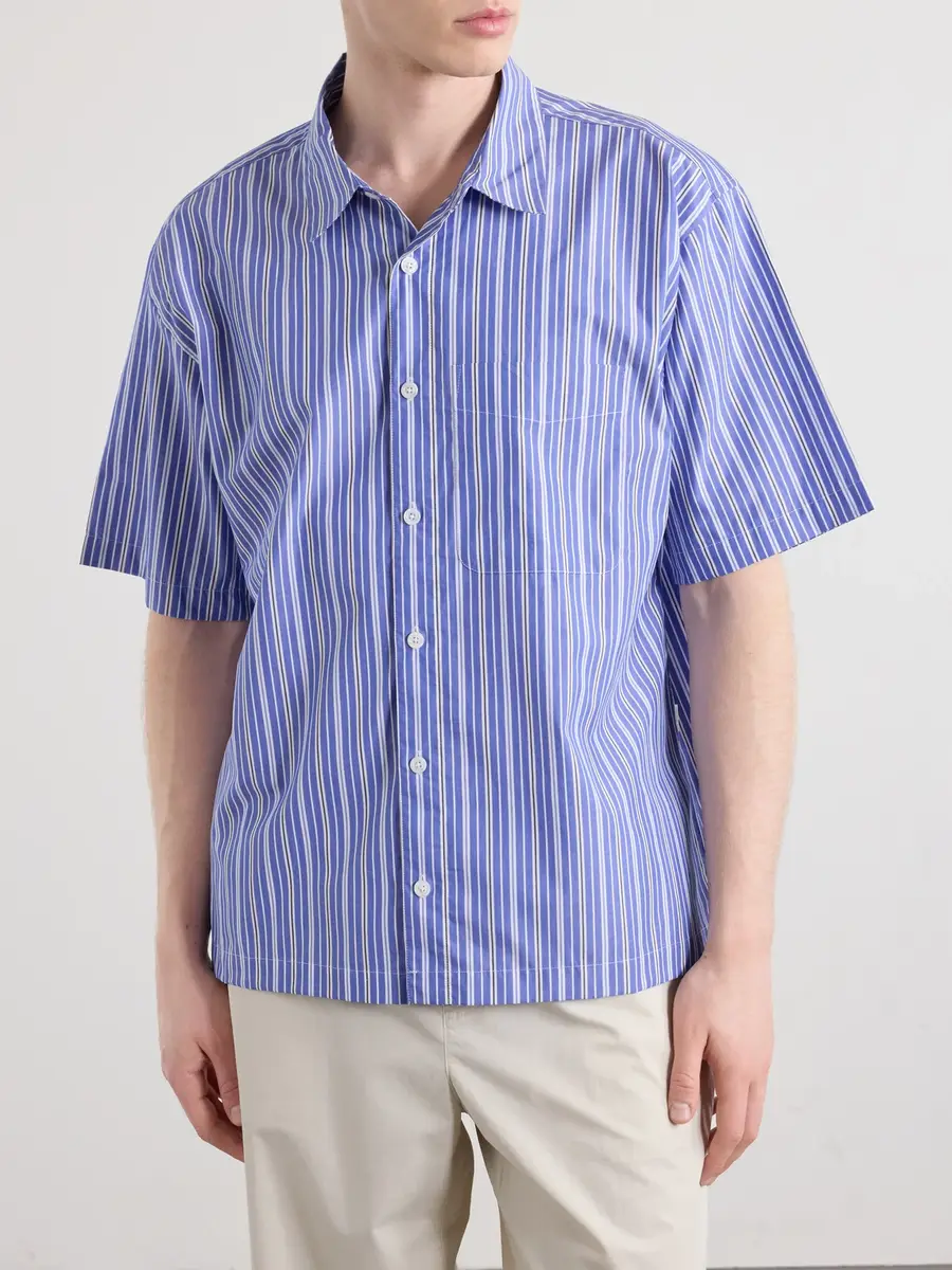 Aimé Leon Dore Striped Cotton-Poplin Shirt - Men | Thumbnail 3 Aimé Leon Dore Striped Cotton-Poplin Shirt - Men | Thumbnail 3