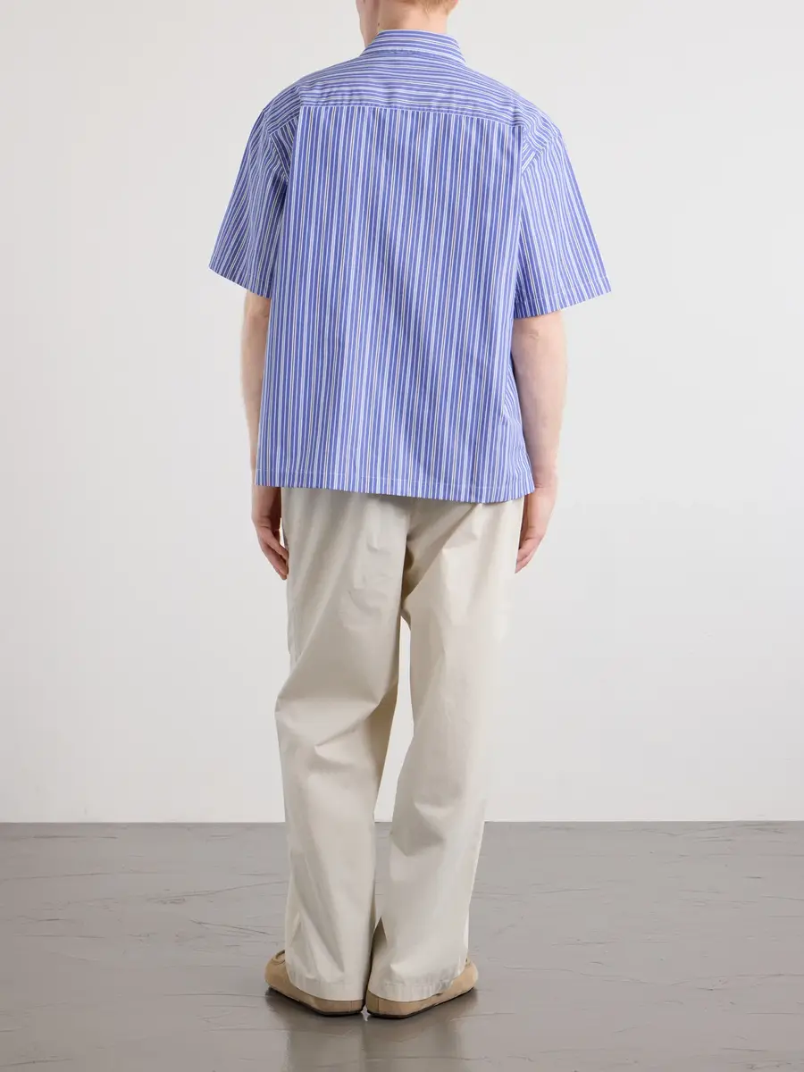 Aimé Leon Dore Striped Cotton-Poplin Shirt - Men | Thumbnail 4 Aimé Leon Dore Striped Cotton-Poplin Shirt - Men | Thumbnail 4