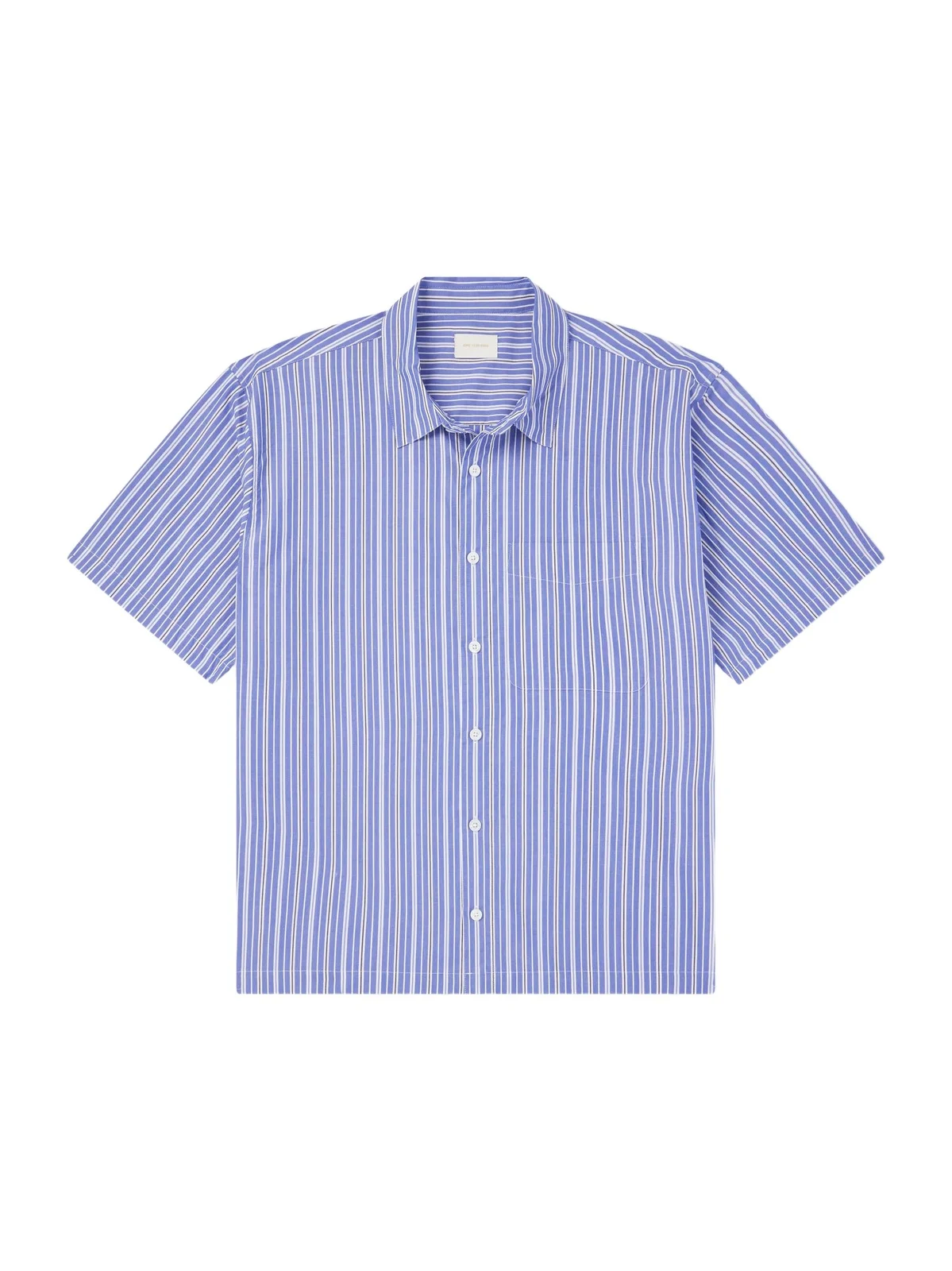 Striped Cotton-Poplin Shirt - Men