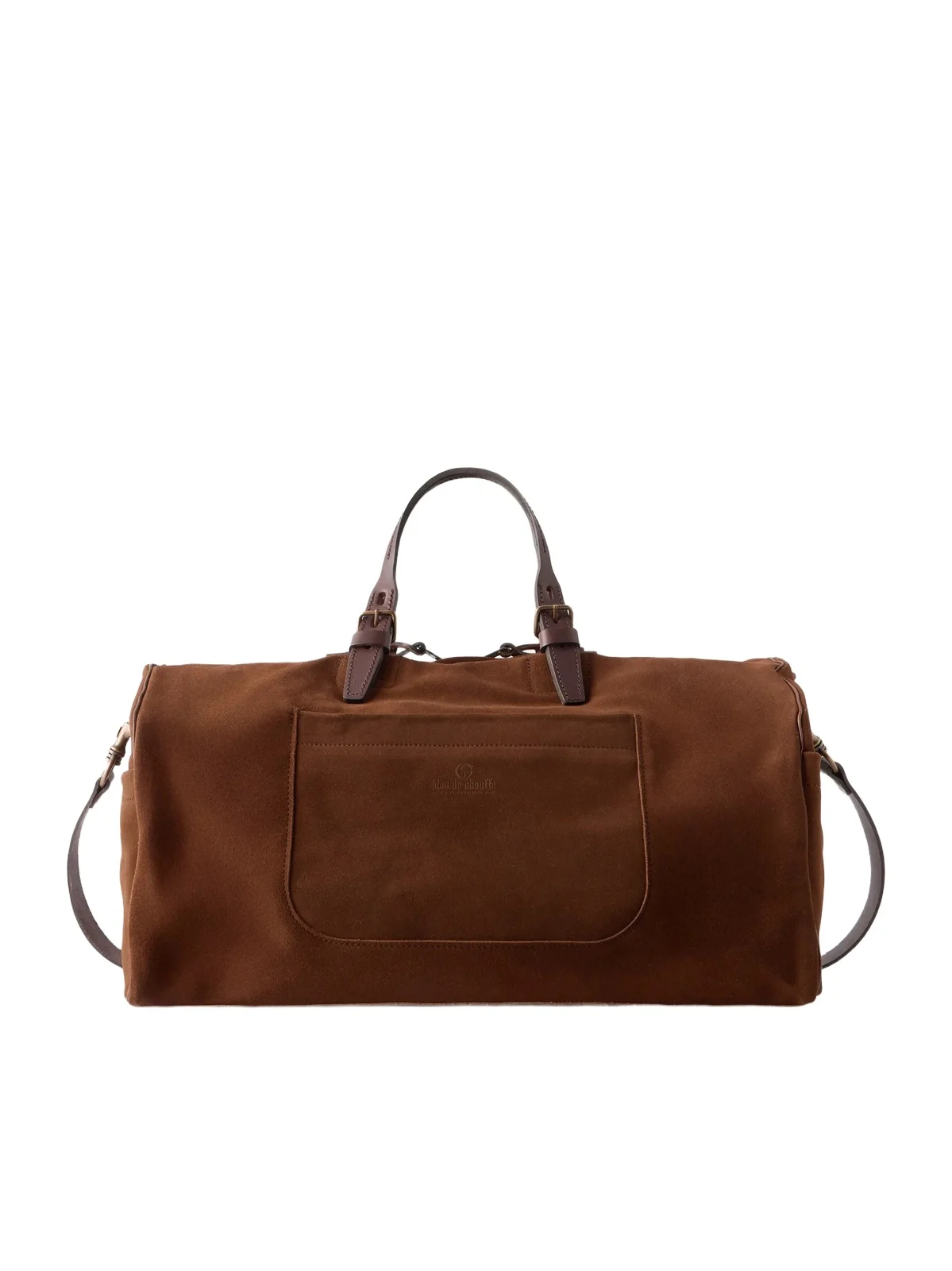 Voyage Leather-Trimmed Suede Weekend Bag - Men Voyage Leather-Trimmed Suede Weekend Bag - Men