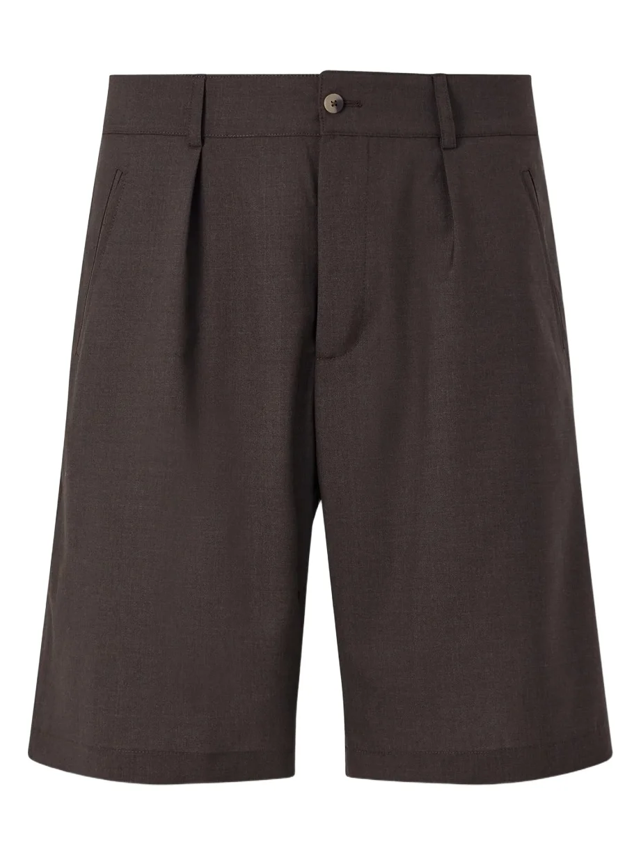 Naturalist Straight-Leg Wool Shorts - Men Naturalist Straight-Leg Wool Shorts - Men