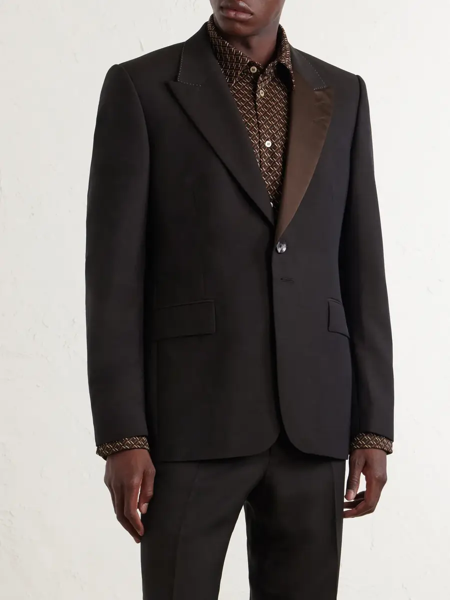 Wales Bonner Alto Virgin Wool Blazer - Men | Thumbnail 3