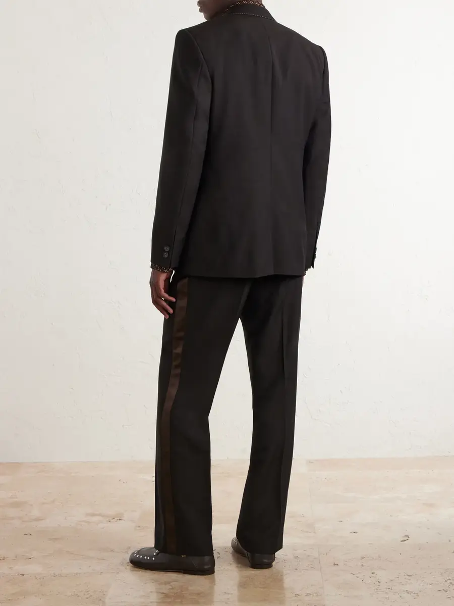 Wales Bonner Alto Virgin Wool Blazer - Men | Thumbnail 4