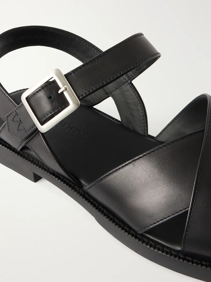 J.M. Weston Leather Sandals - Men | Thumbnail 5