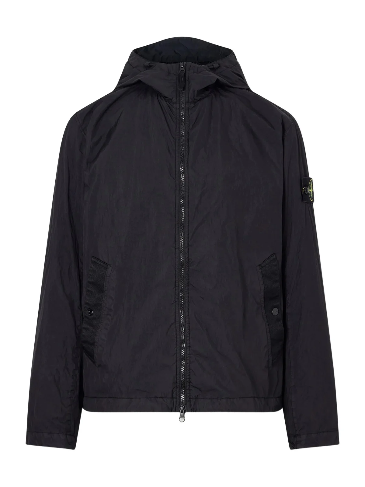 Stone Island Wind-Resistant Anti-Drop Crinkle Reps NY Shell Hooded Jacket - Men