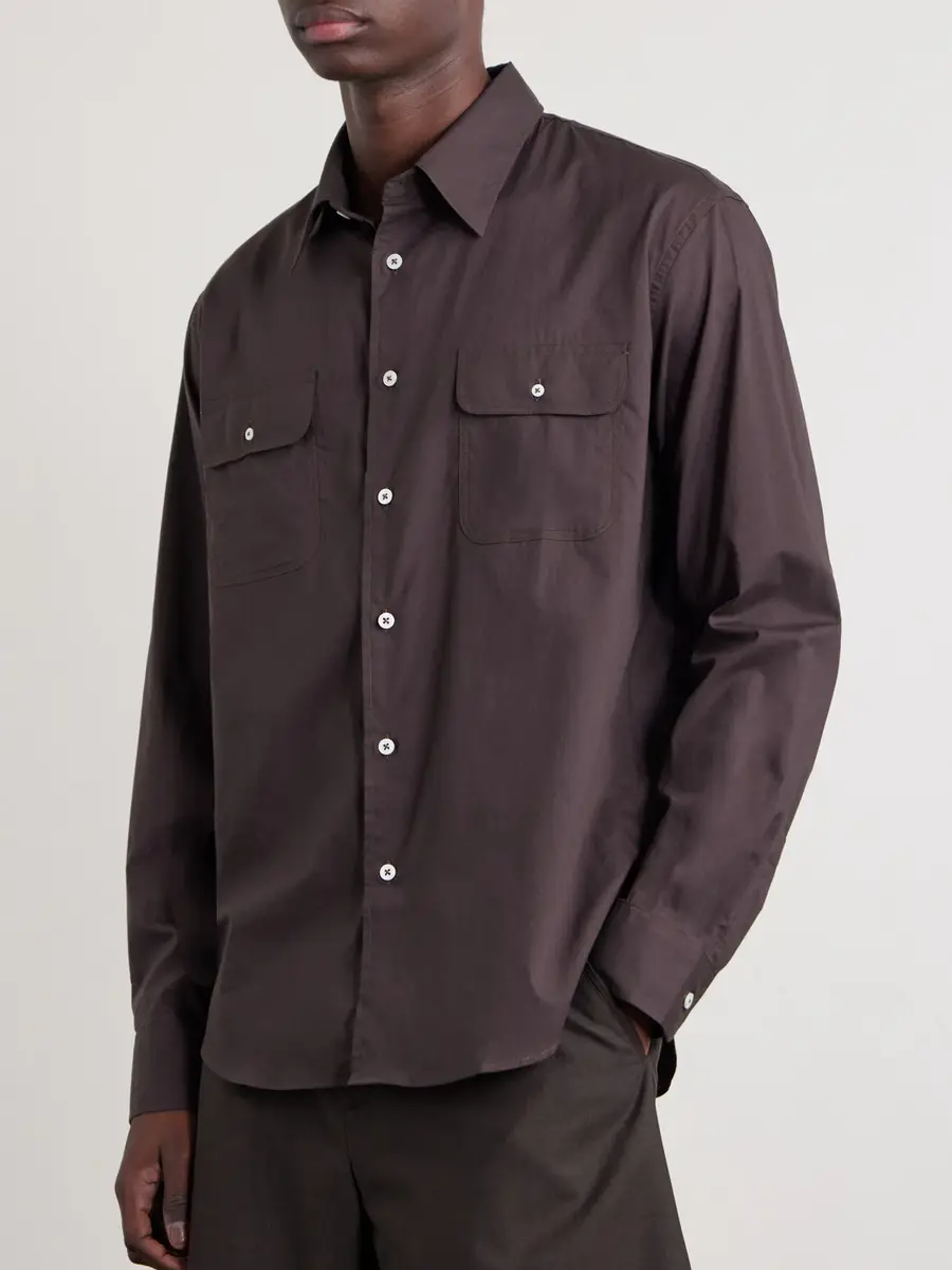 De Bonne Facture Artist Cotton Shirt - Men | Thumbnail 3 De Bonne Facture Artist Cotton Shirt - Men | Thumbnail 3