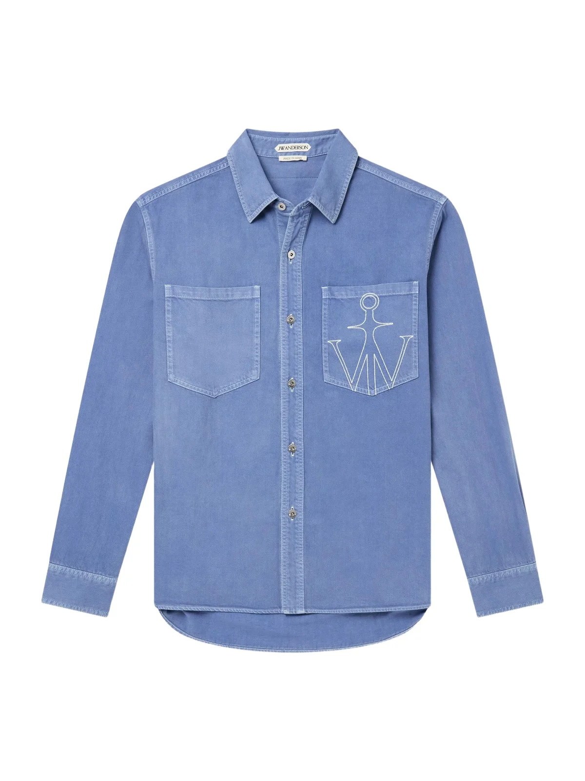 Logo-Embroidered Cotton-Twill Shirt - Men