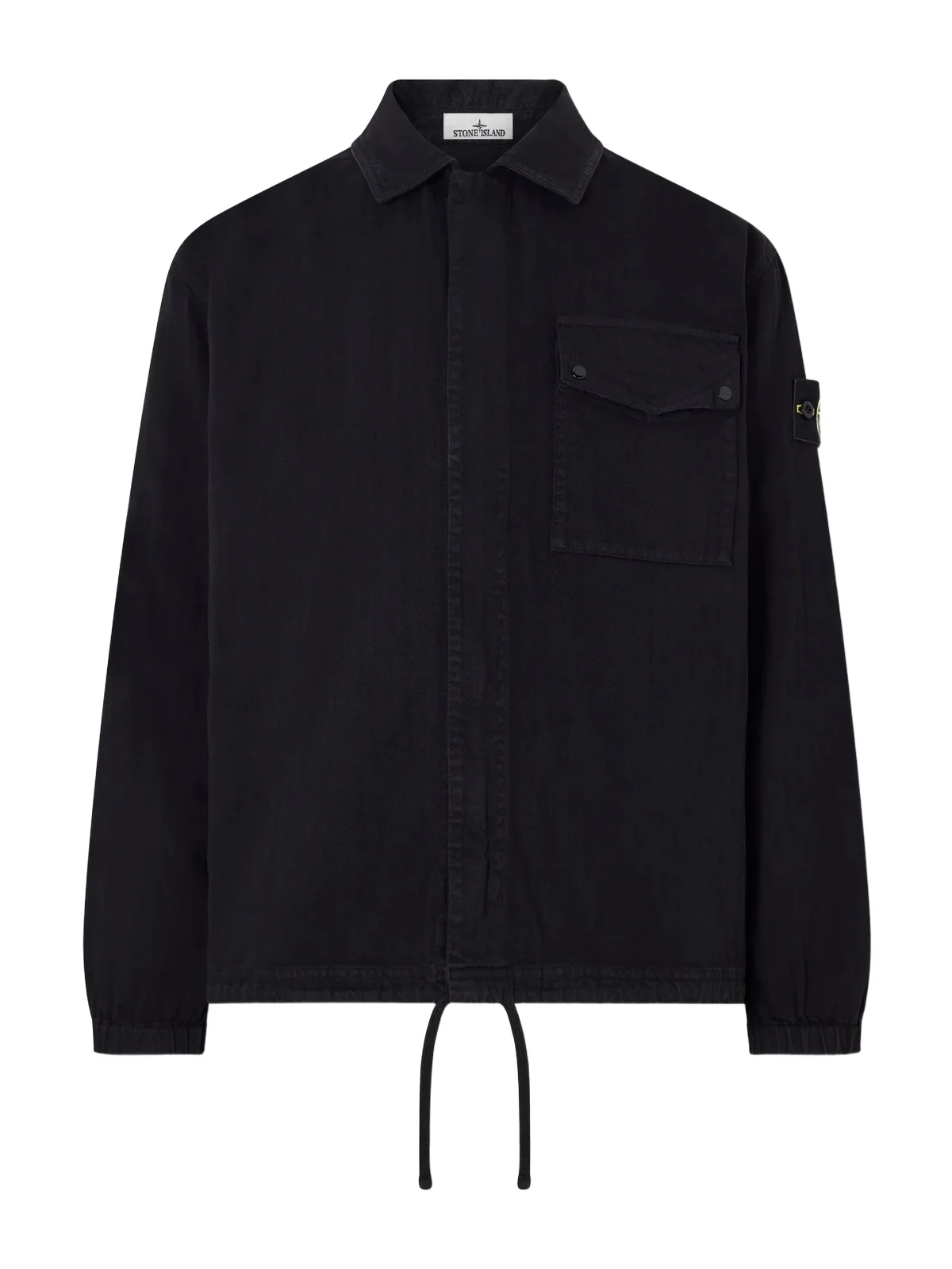 Herringbone Cotton Overshirt - Men