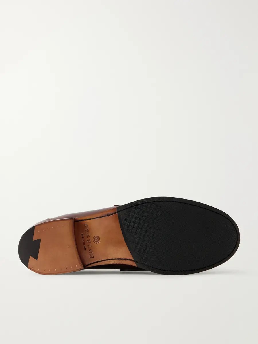 Grenson Epsom Leather Penny Loafers - Men | Thumbnail 3