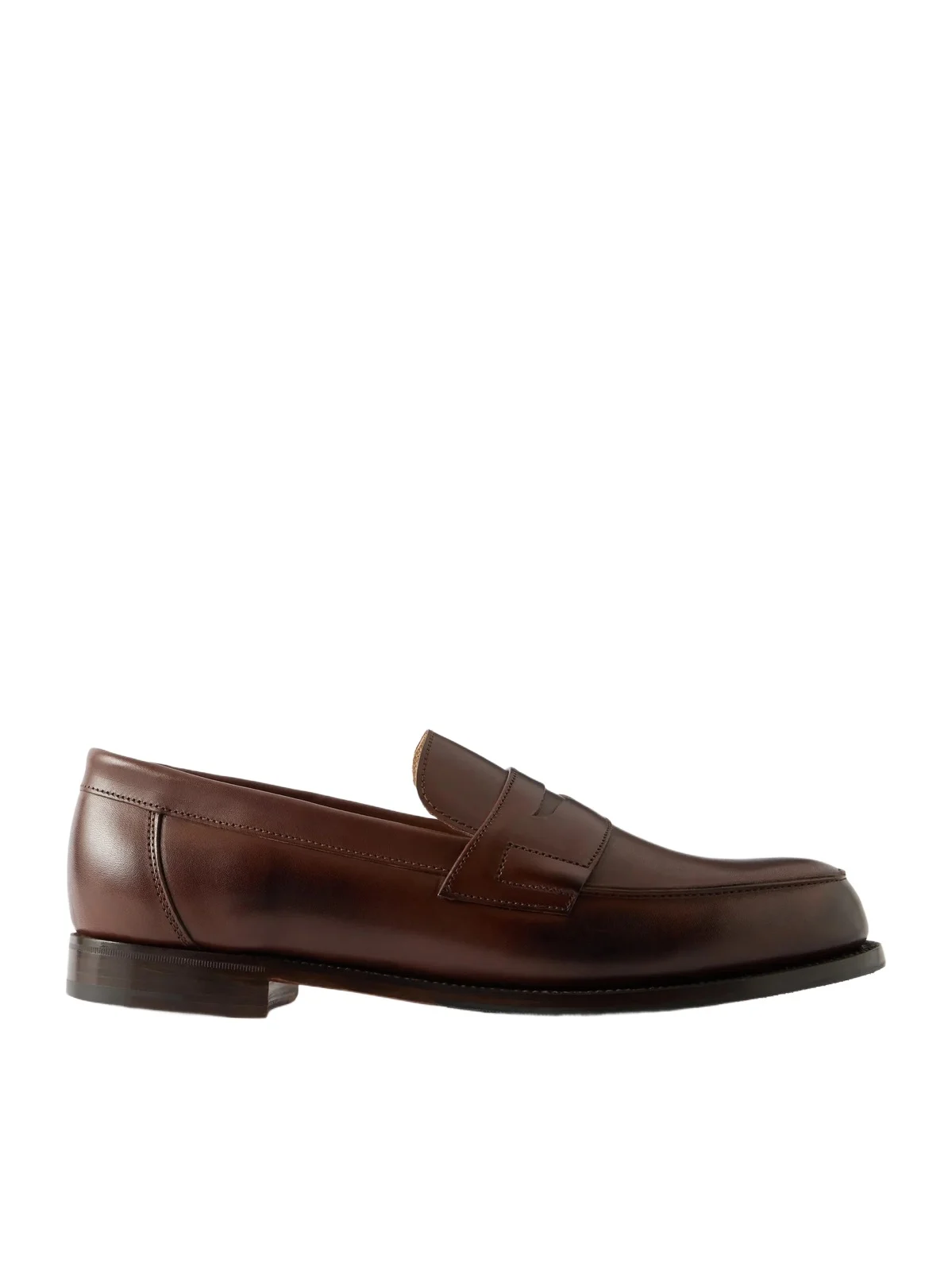 Epsom Leather Penny Loafers - Men