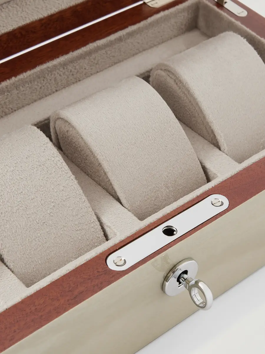 Rapport London Heritage Lacquered Cedar Four-Piece Watch Box - Men | Thumbnail 4 Rapport London Heritage Lacquered Cedar Four-Piece Watch Box - Men | Thumbnail 4