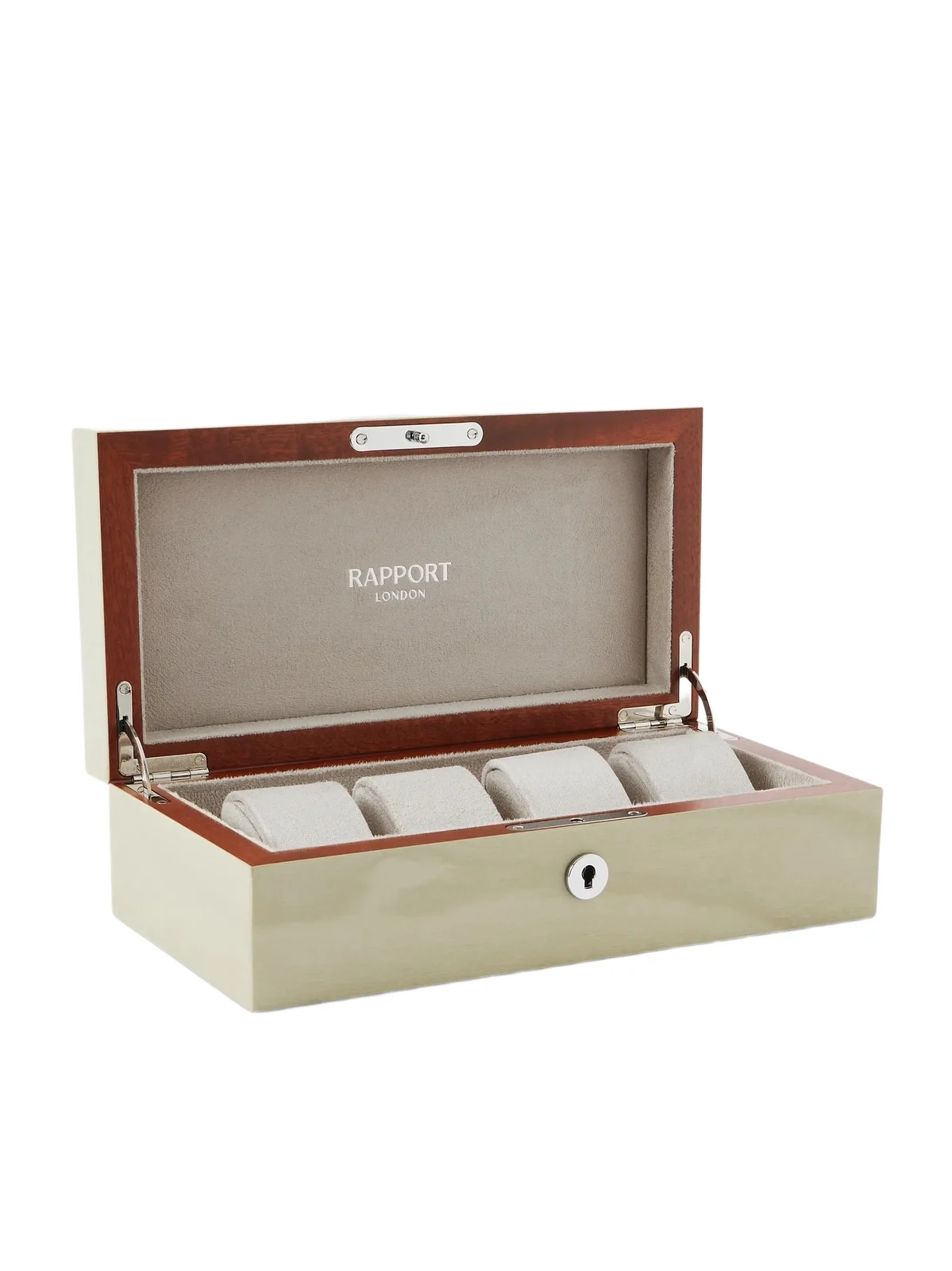 Rapport London Heritage Lacquered Cedar Four-Piece Watch Box - Men