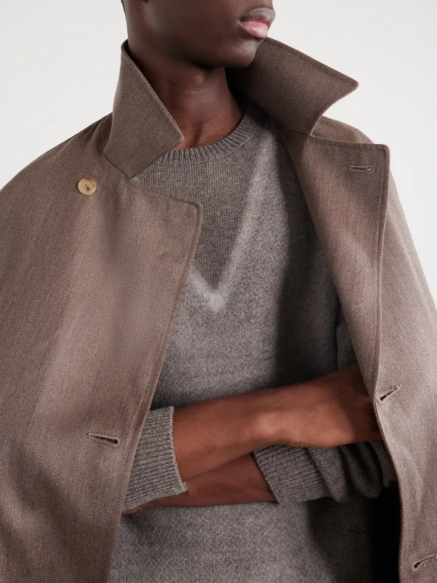Maison Margiela Fused Brushed Virgin Wool Sweater - Men | Thumbnail 5