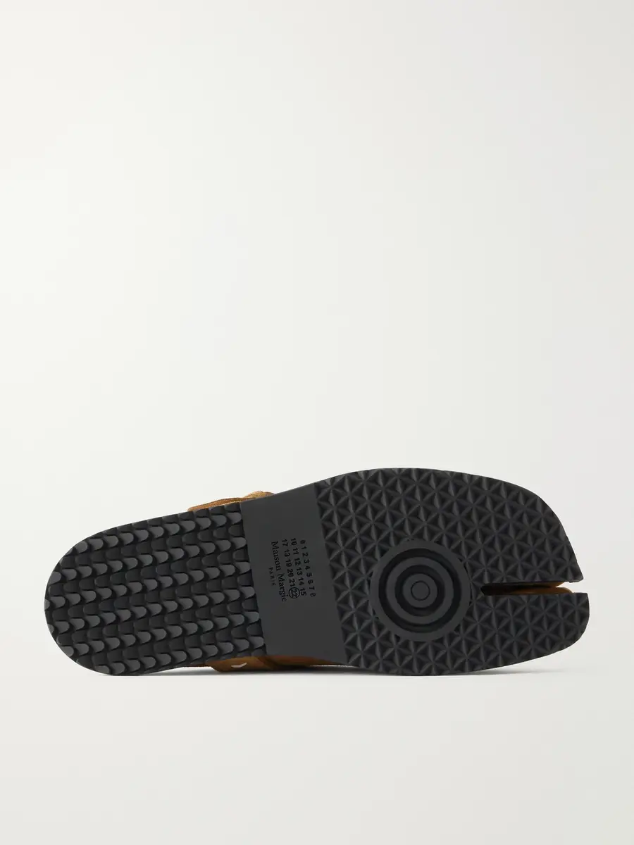 Maison Margiela Tabi Daily Split-Toe Suede Sandals - Men | Thumbnail 3