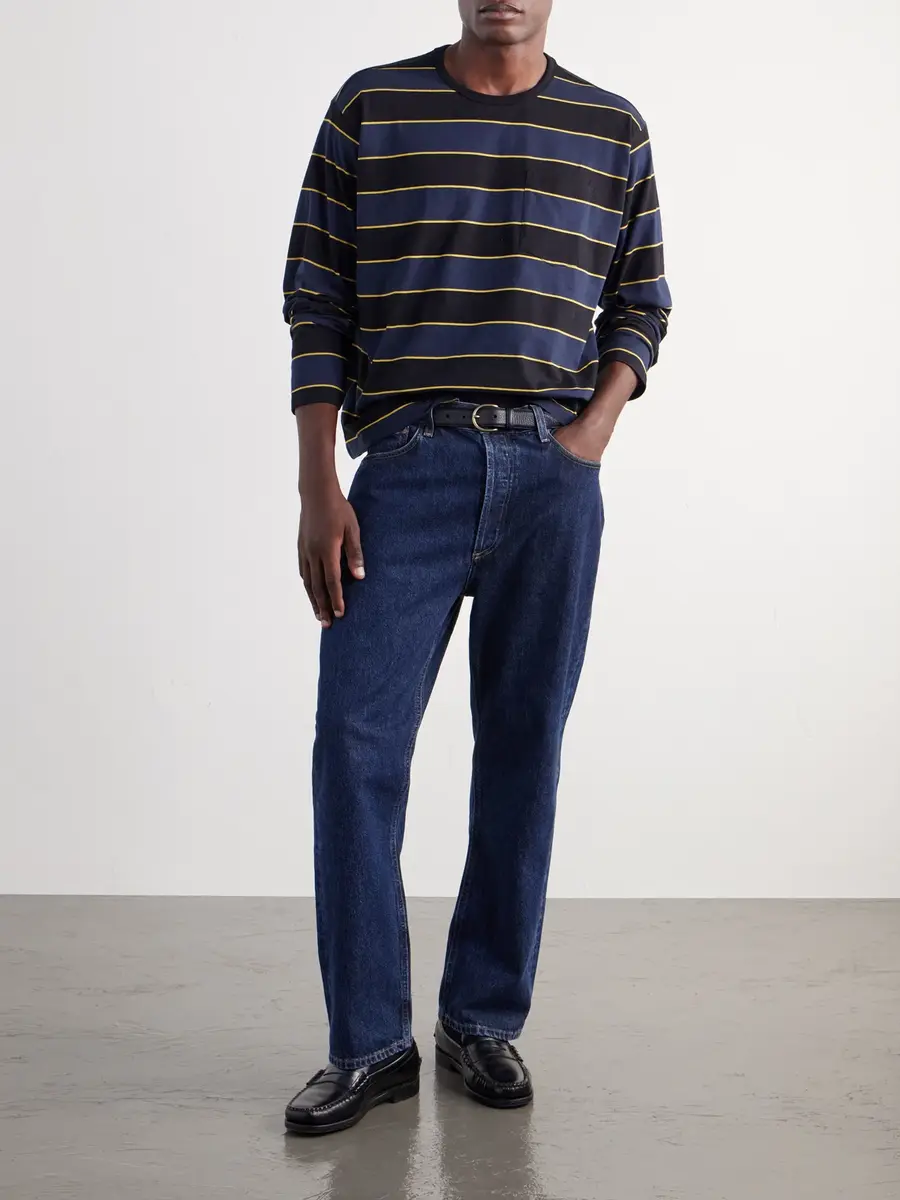 rag & bone Striped Cotton-Jersey T-Shirt - Men | Thumbnail 2 rag & bone Striped Cotton-Jersey T-Shirt - Men | Thumbnail 2