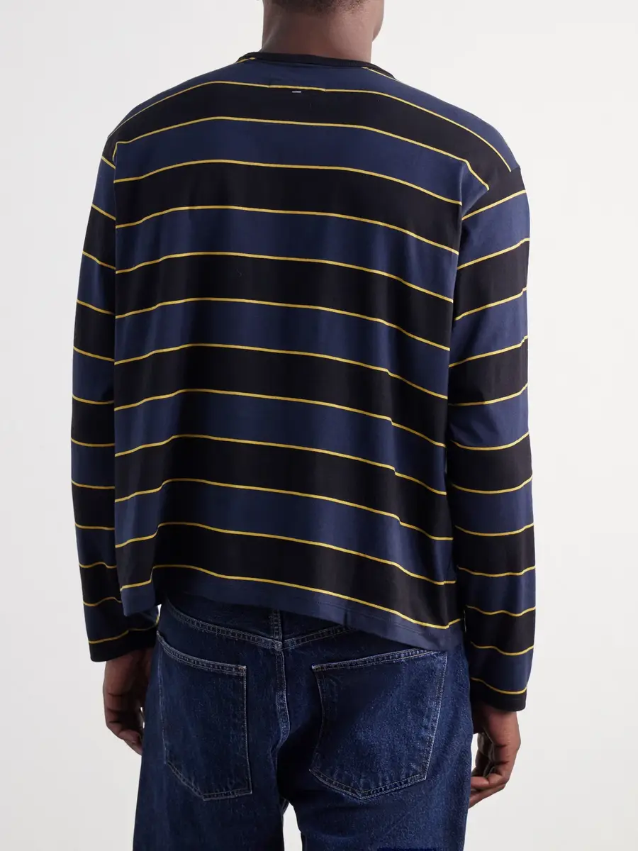 rag & bone Striped Cotton-Jersey T-Shirt - Men | Thumbnail 4 rag & bone Striped Cotton-Jersey T-Shirt - Men | Thumbnail 4