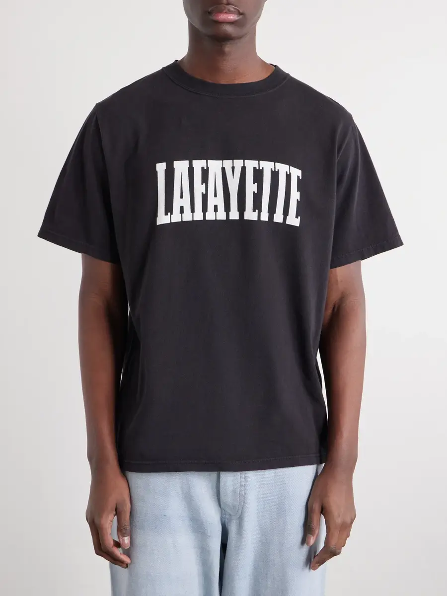 Remi Relief Lafayette Printed Cotton-Jersey T-Shirt - Men | Thumbnail 3