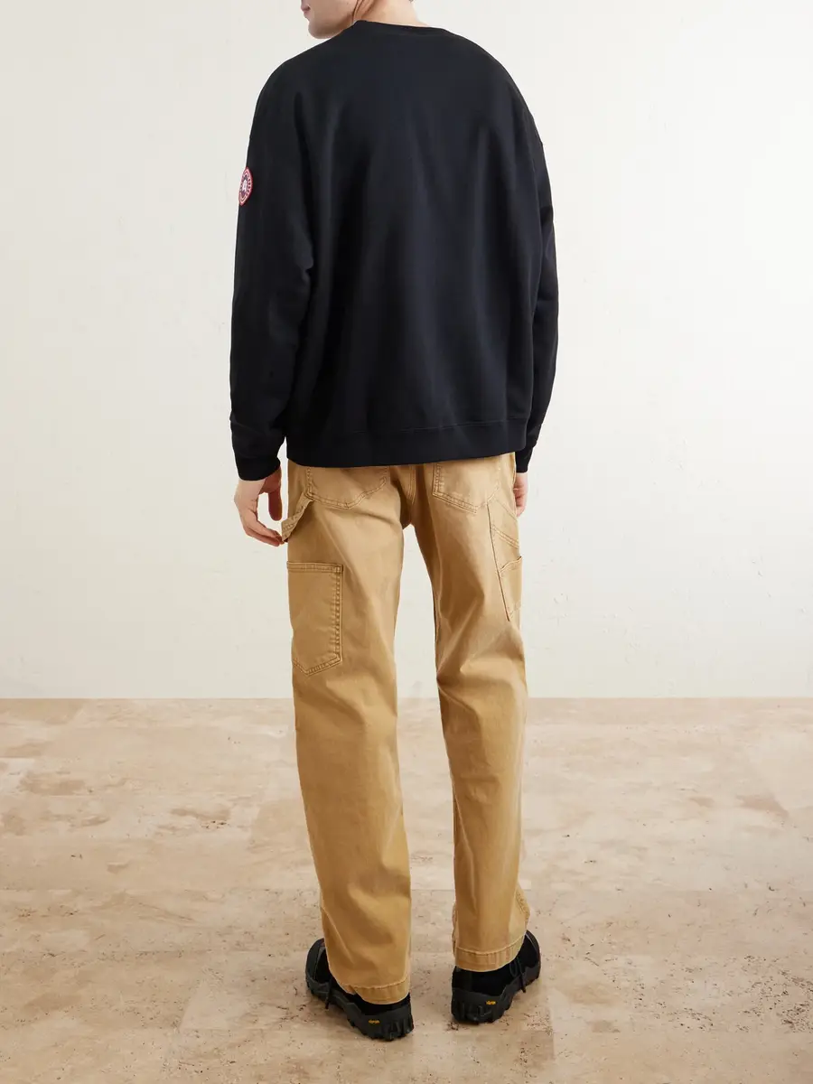 Canada Goose Rove Logo-Embroidered Cotton-Jersey Sweater - Men | Thumbnail 4 Canada Goose Rove Logo-Embroidered Cotton-Jersey Sweater - Men | Thumbnail 4