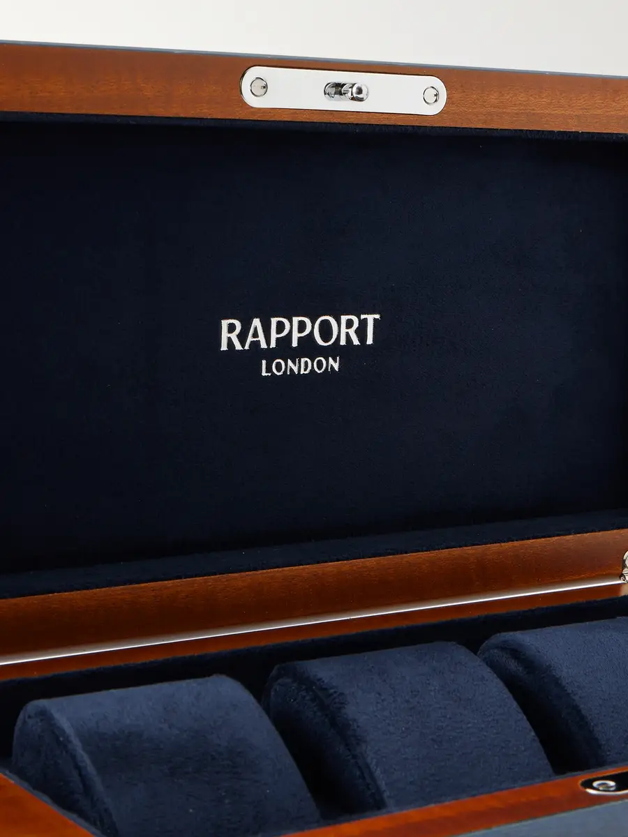 Rapport London Heritage Lacquered Cedar 4-Piece Watch Box - Men | Thumbnail 4 Rapport London Heritage Lacquered Cedar 4-Piece Watch Box - Men | Thumbnail 4