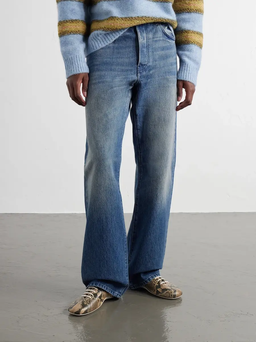 Dries Van Noten Snake-Effect Leather Sneakers - Men | Thumbnail 2 Dries Van Noten Snake-Effect Leather Sneakers - Men | Thumbnail 2