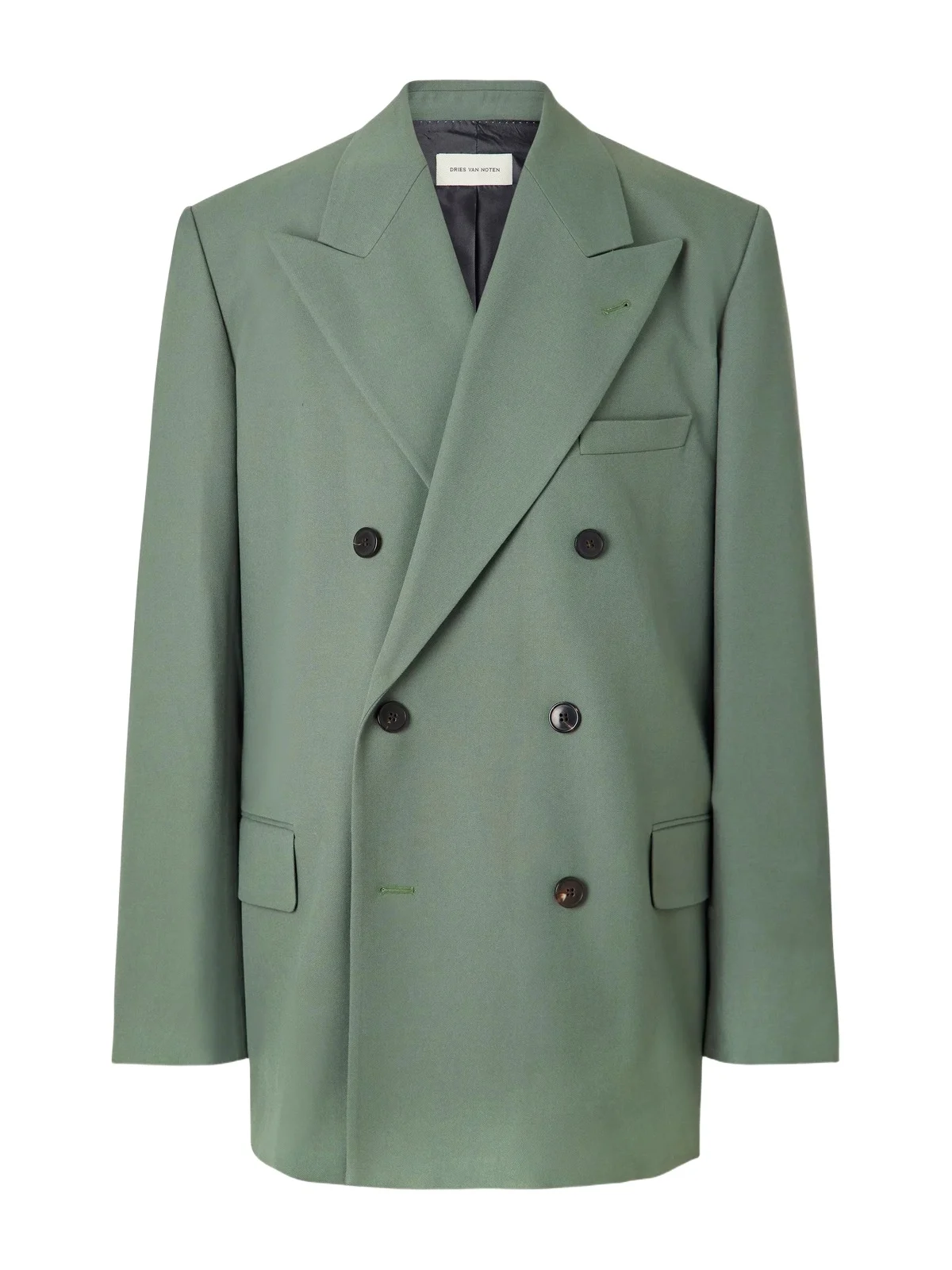 Dries Van Noten Bosier Double-Breasted Wool-Gabardine Blazer - Men