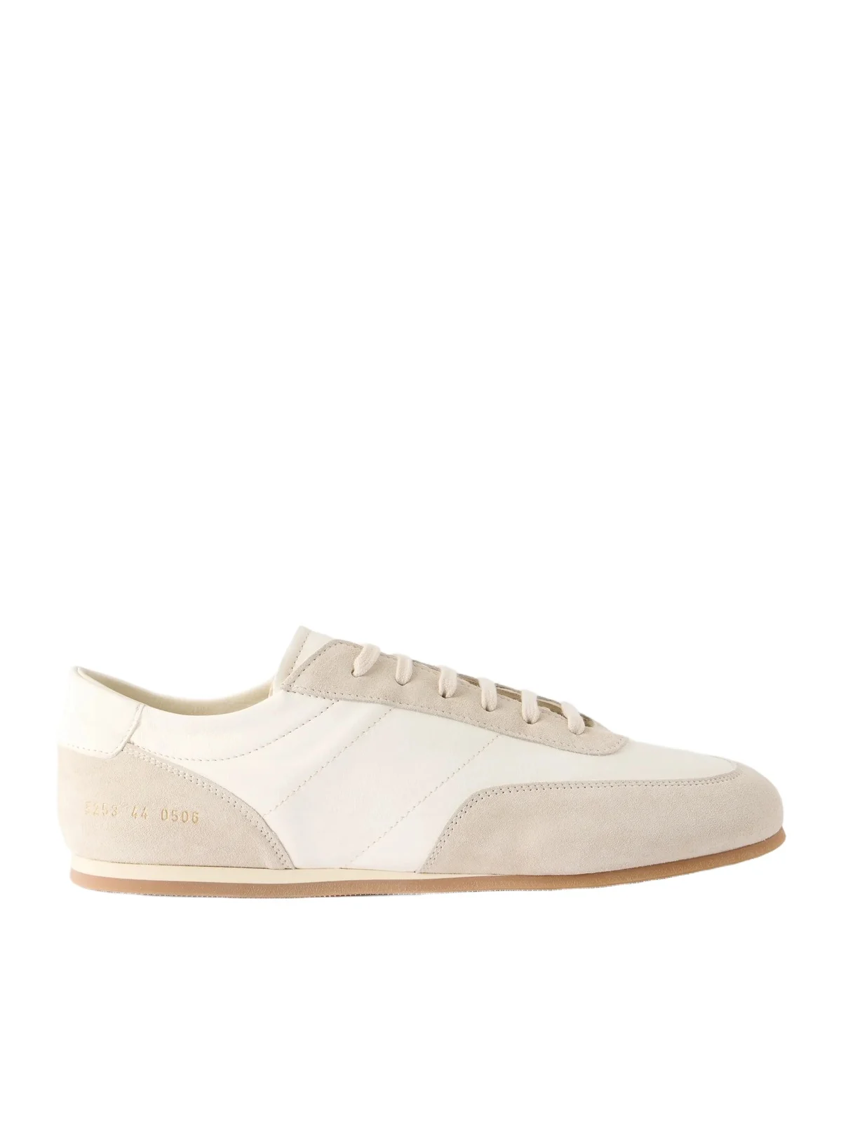 Minimal Runner Suede-Trimmed Leather Sneakers - Men