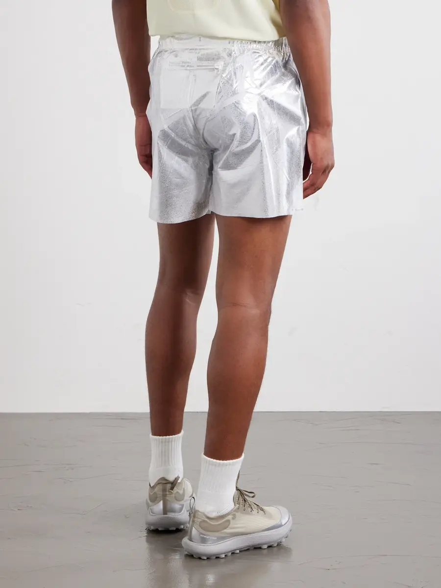 Satisfy Straight-Leg 5" Logo-Appliqu&eacute;d Printed PeaceShell&trade; Shorts - Men | Thumbnail 4